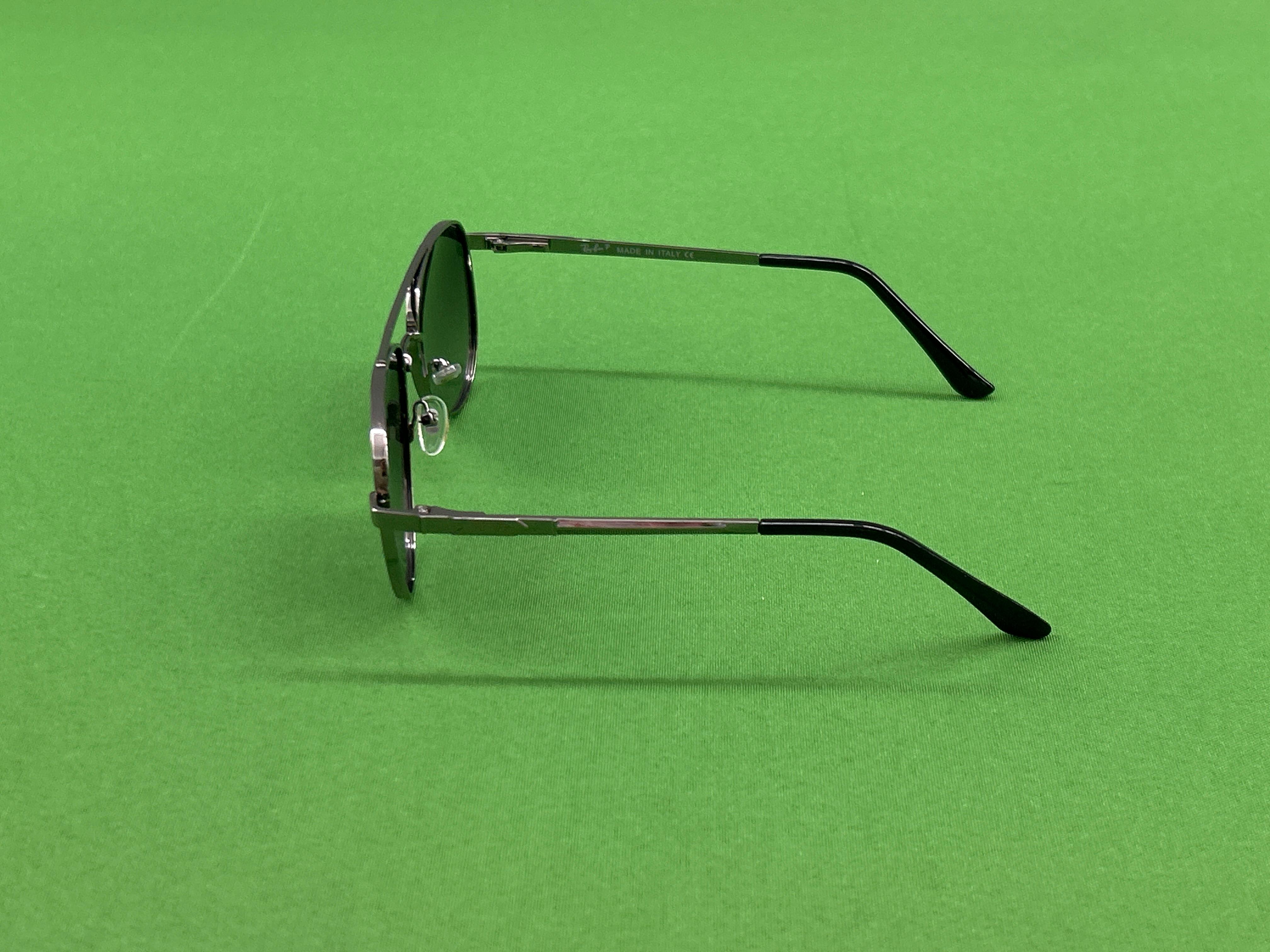 Foto QC 6 de Ray-Ban Square-Frame Acetate Sunglasses Tortoise Green (RB2157)