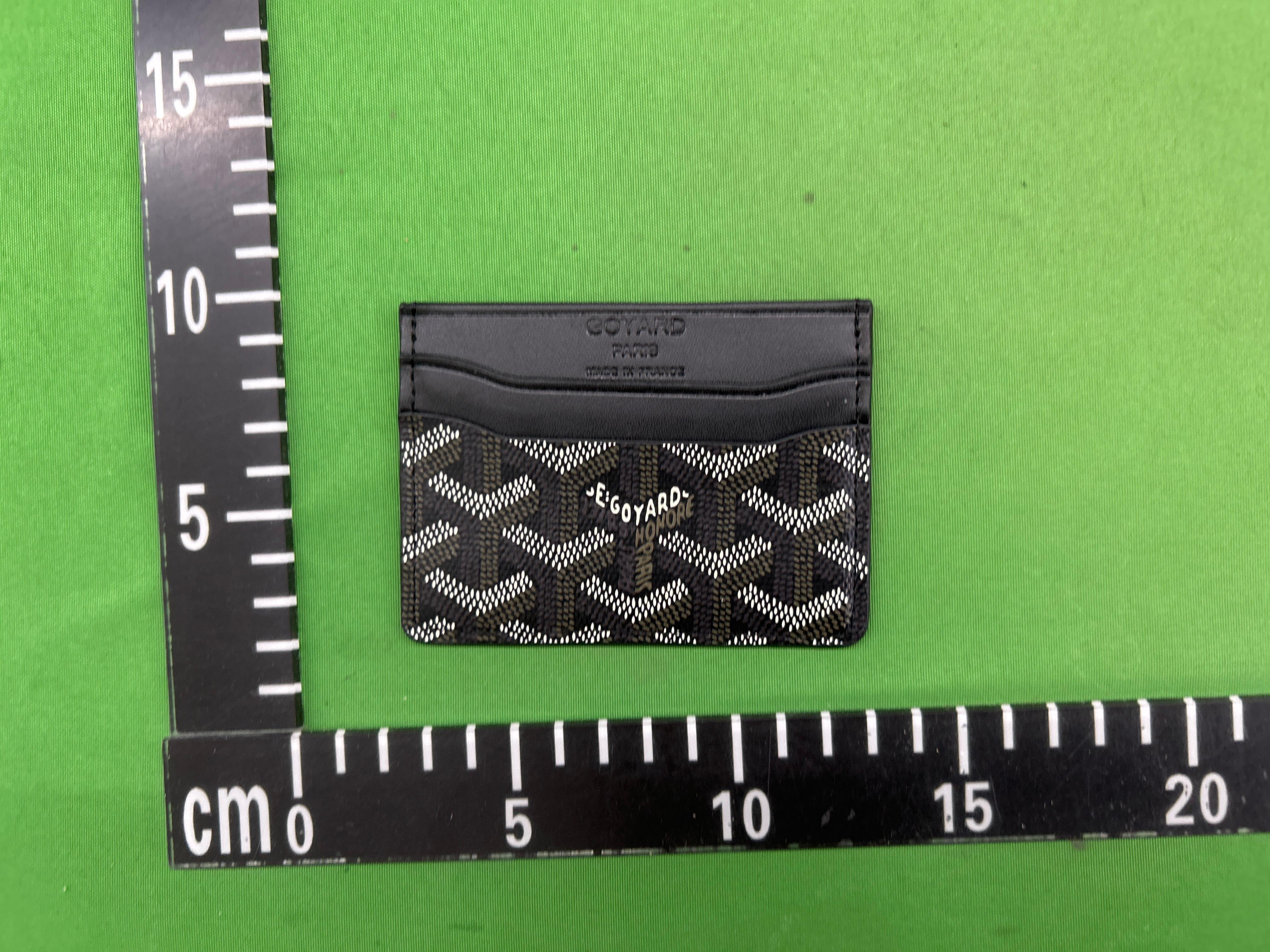 Foto QC 2 de Goyard Insert Victoire Card Wallet Goyardine Sky Blue