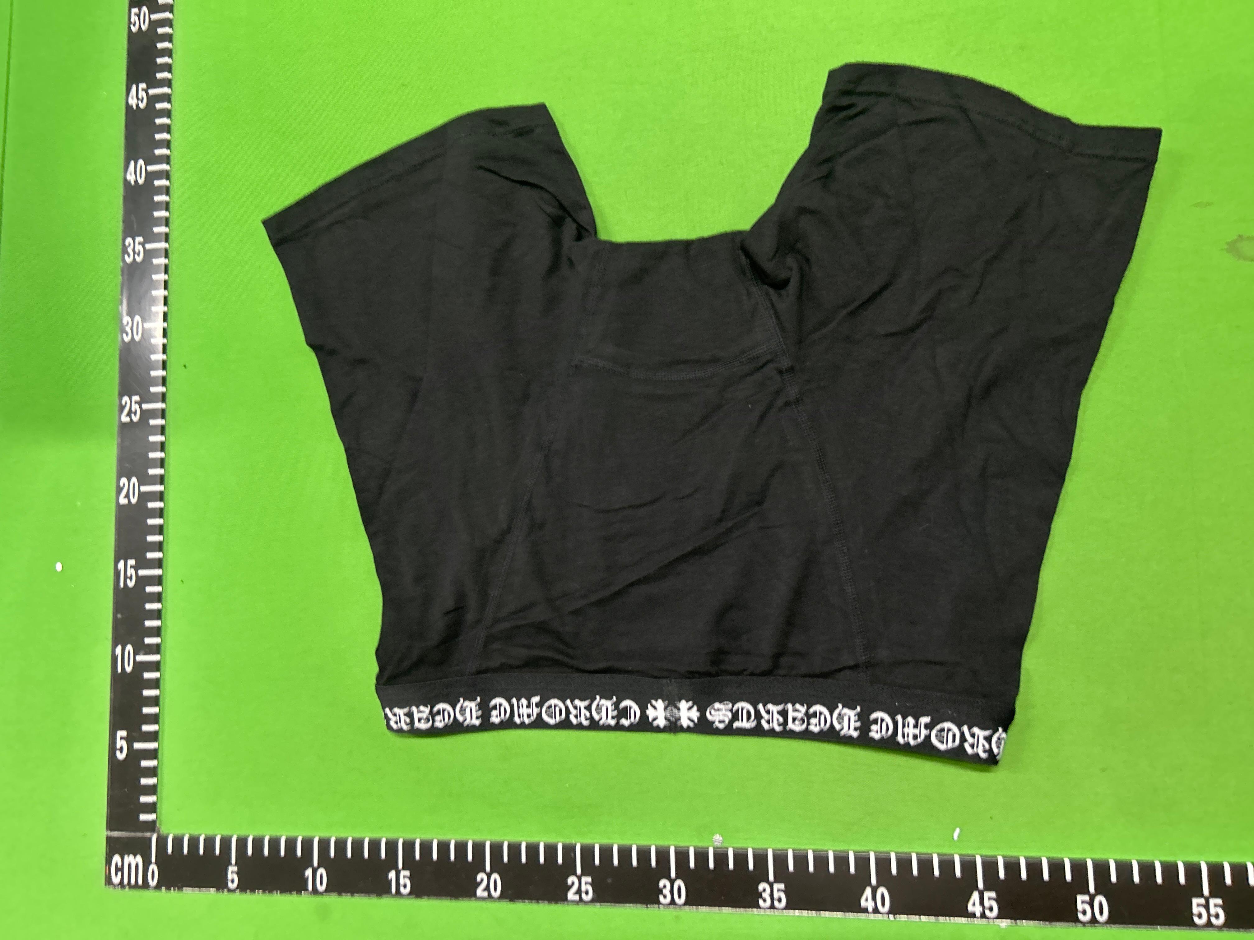Foto QC 4 de Chrome Hearts Underwear Cotton Boxer Brief Black
