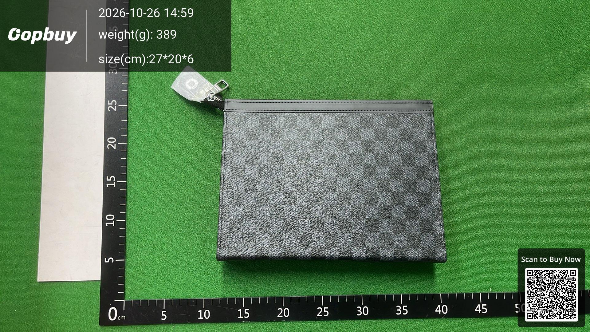 Foto QC 7 de Louis Vuitton Toiletry Bag 2 Compartments Monogram Eclipse
