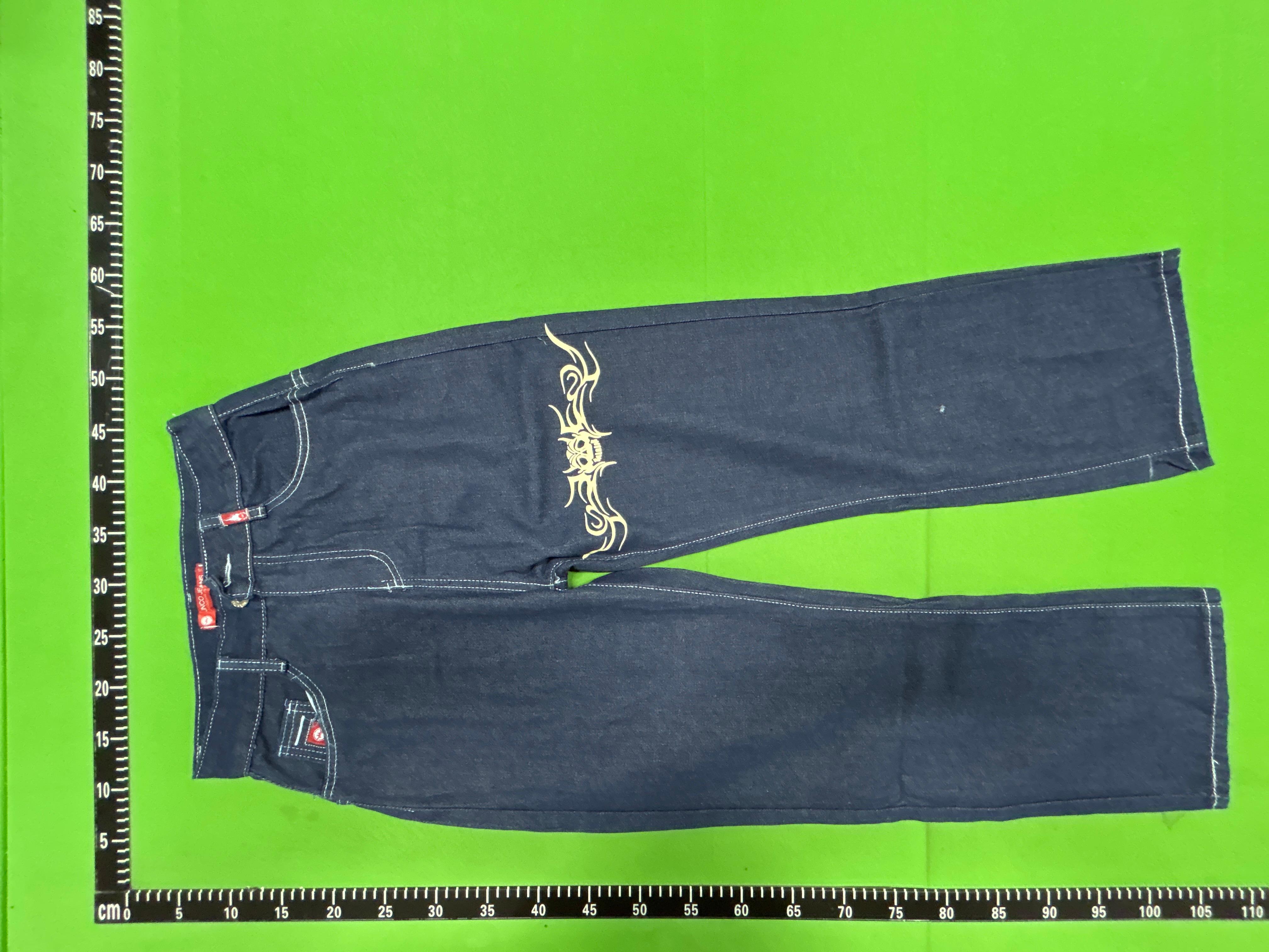 Foto QC 3 de JNCO Y2K Jeans Baggy Wide Leg Washed Black