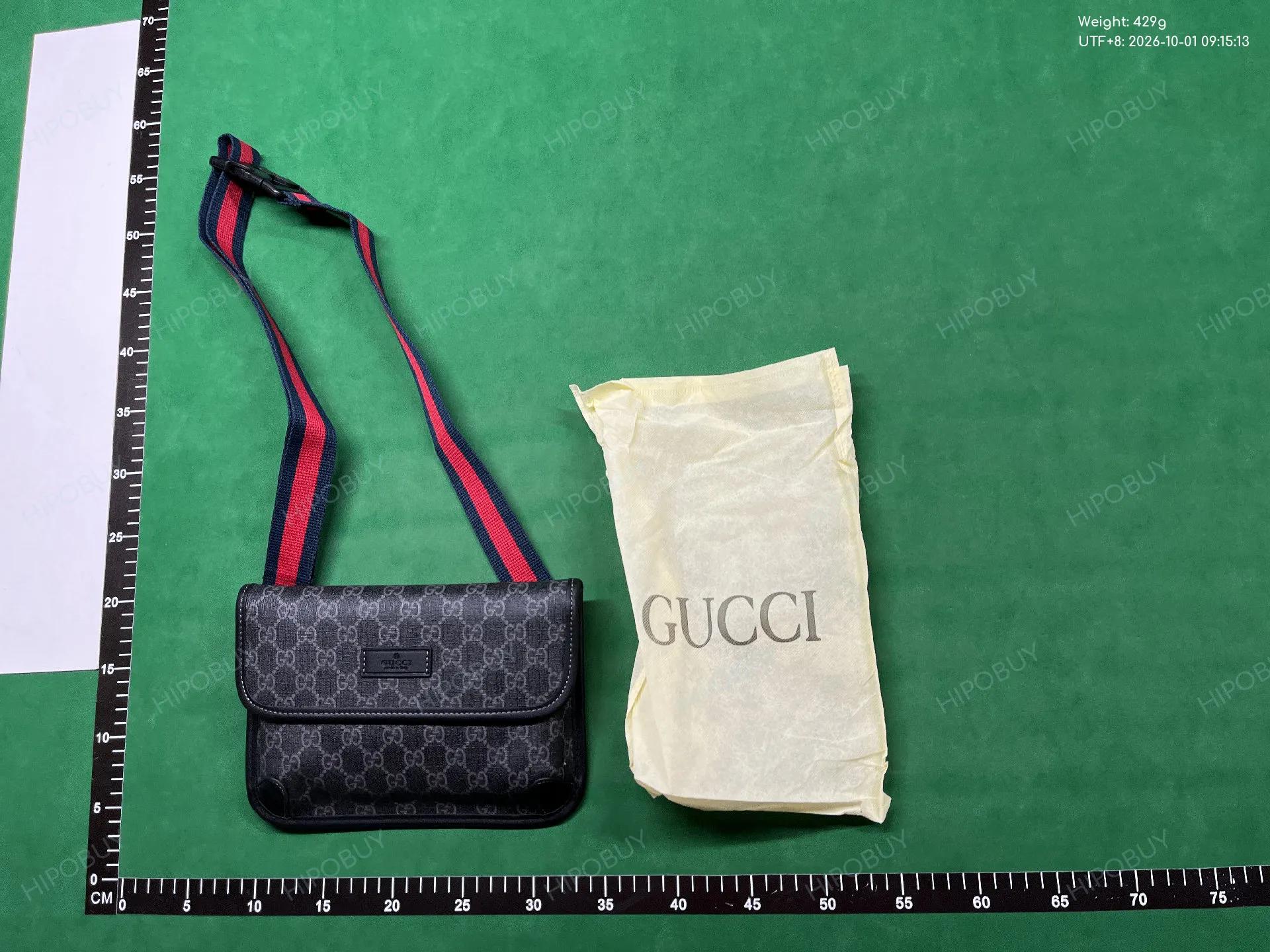 Foto QC 6 de Gucci Neo Vintage Belt Bag Beige/Ebony GG Supreme Canvas