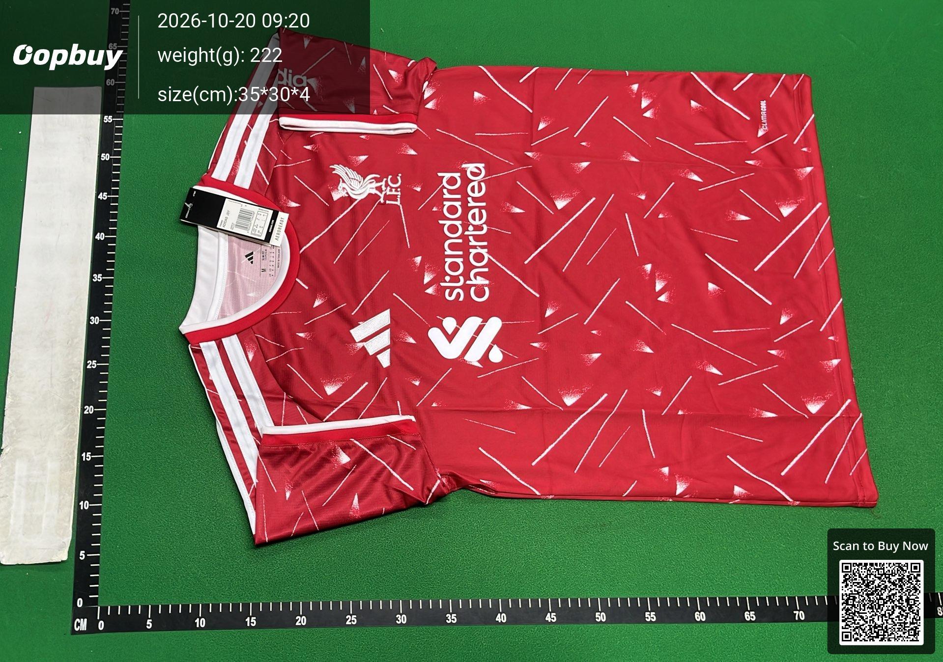 Foto QC 2 de adidas x Liverpool FC 2019/20 Home Jersey Red