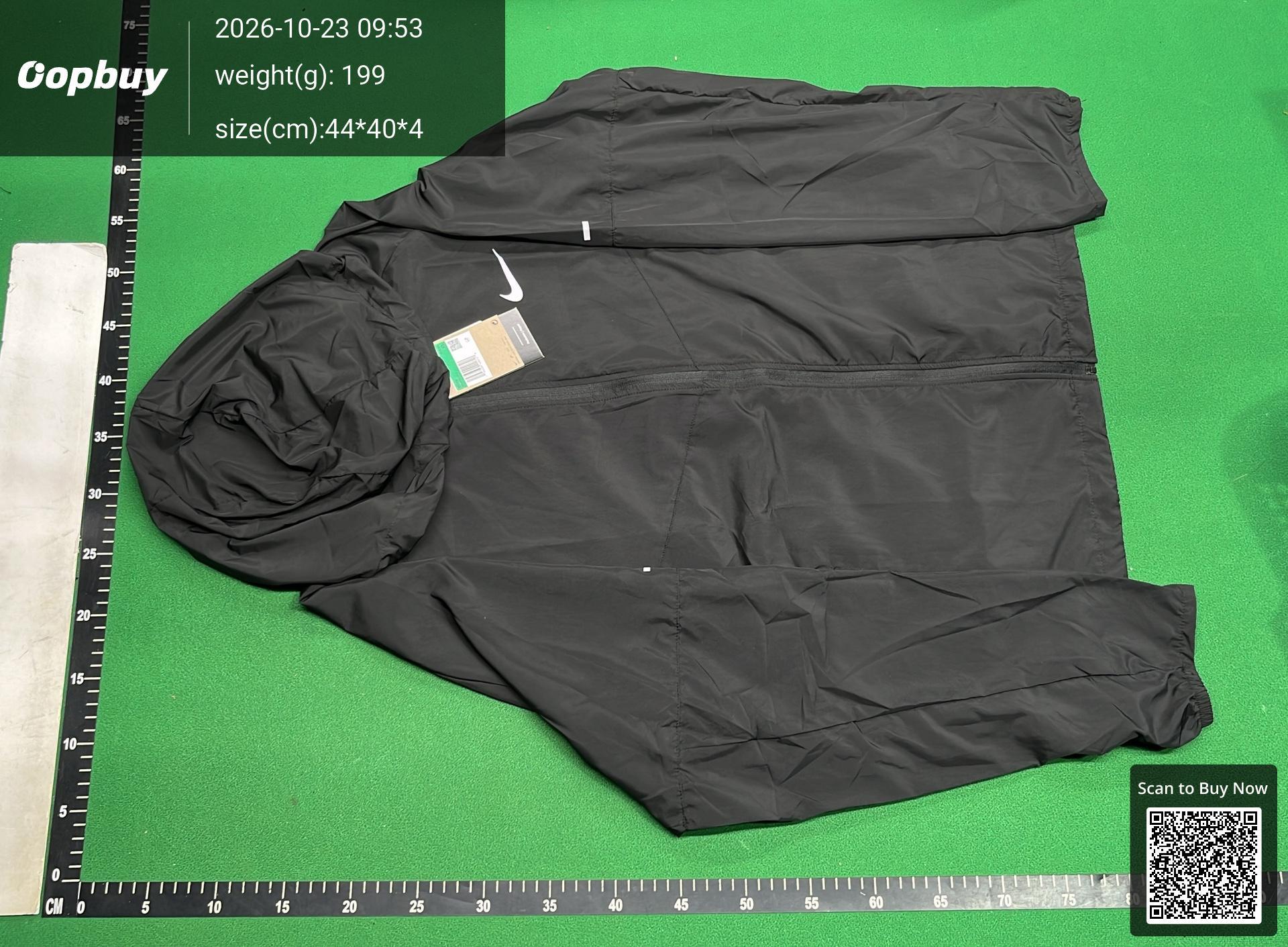 Foto QC 6 de Nike Training Jacket Woven Quick-Dry Running Grey