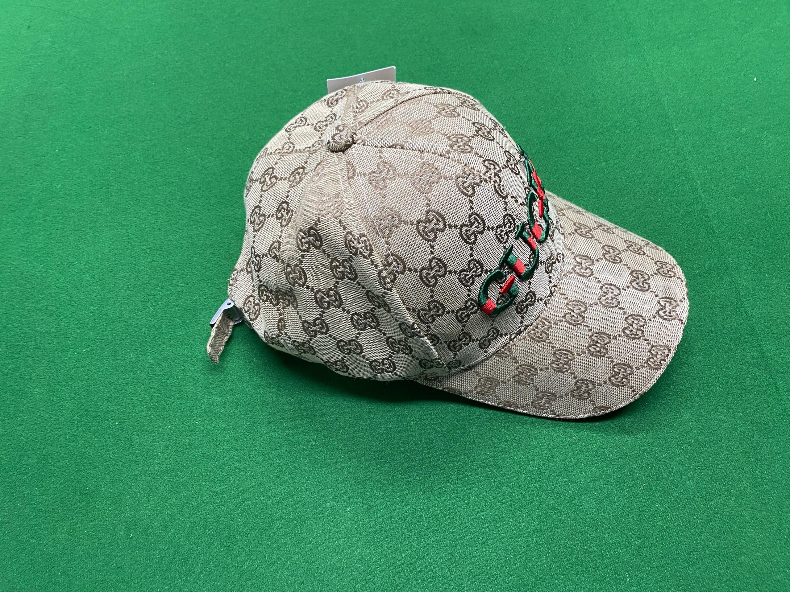 Foto QC 1 de Gucci Original GG Canvas Cap Beige/Blue