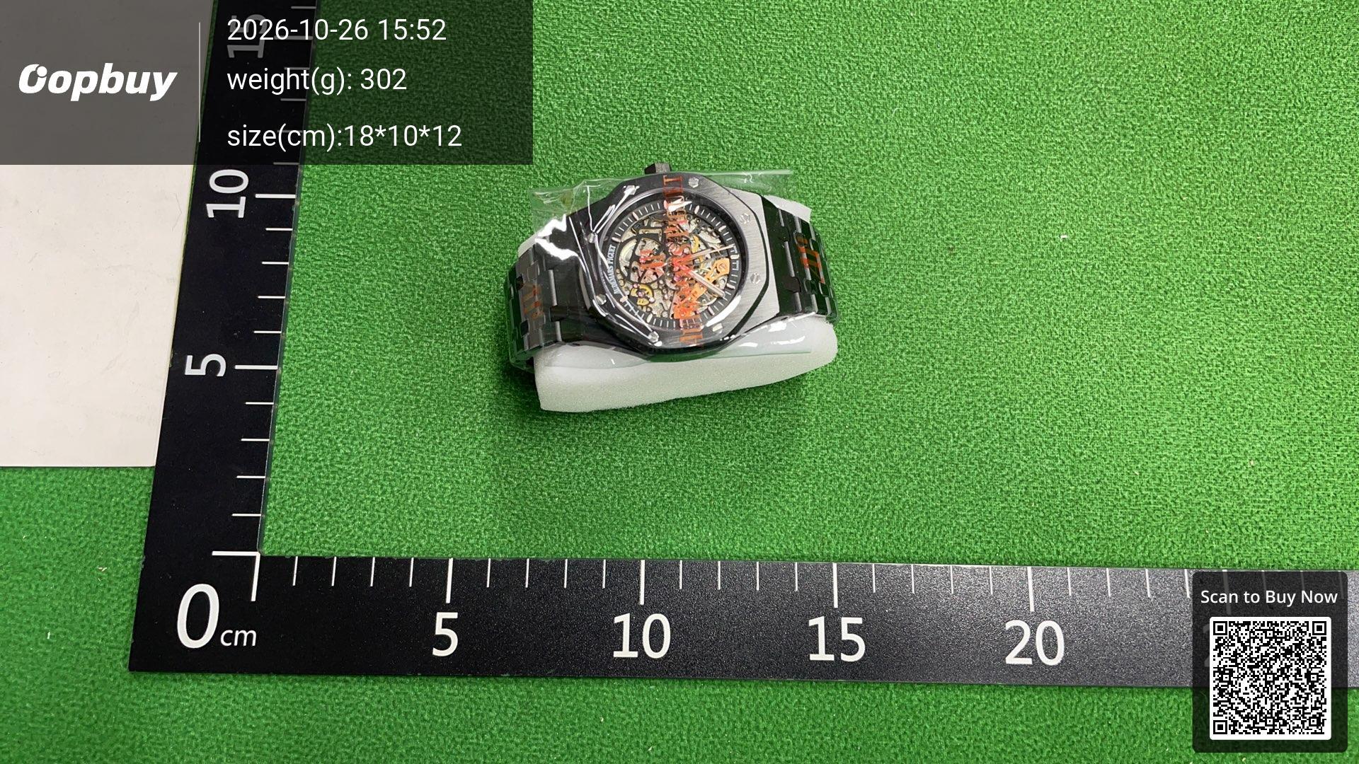 Foto QC 5 de Audemars Piguet Royal Oak Double Balance Wheel Openworked 15407ST.OO.1220ST.01