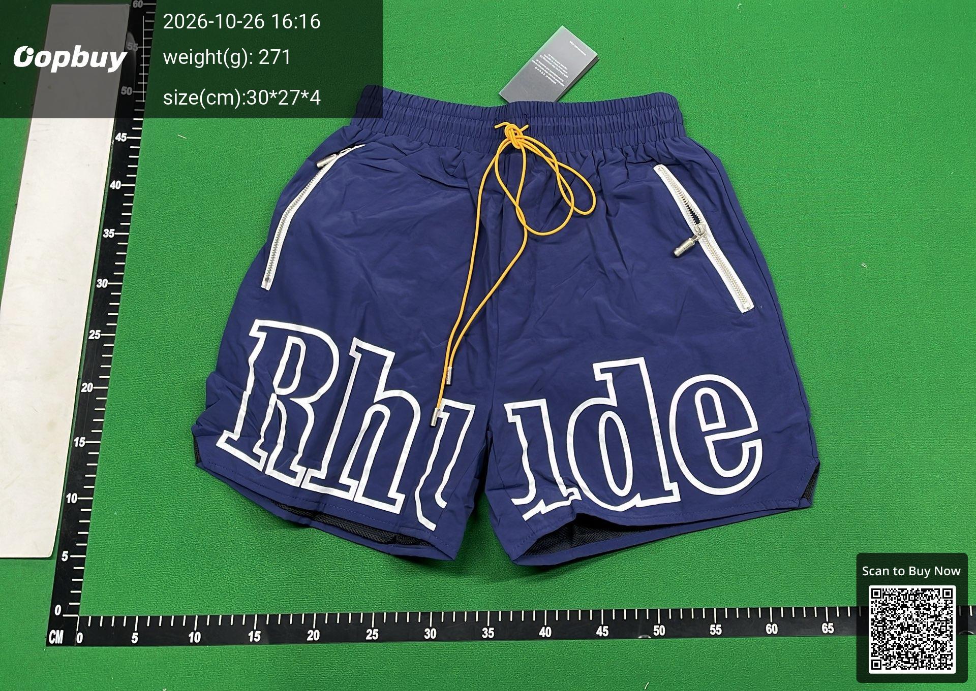 Foto QC 6 de Rhude Board Shorts Reflective Logo Black