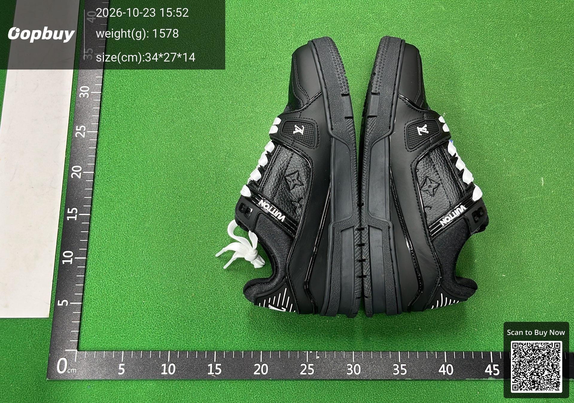 Foto QC 4 de Louis Vuitton Trainer Low Monogram Denim Blue