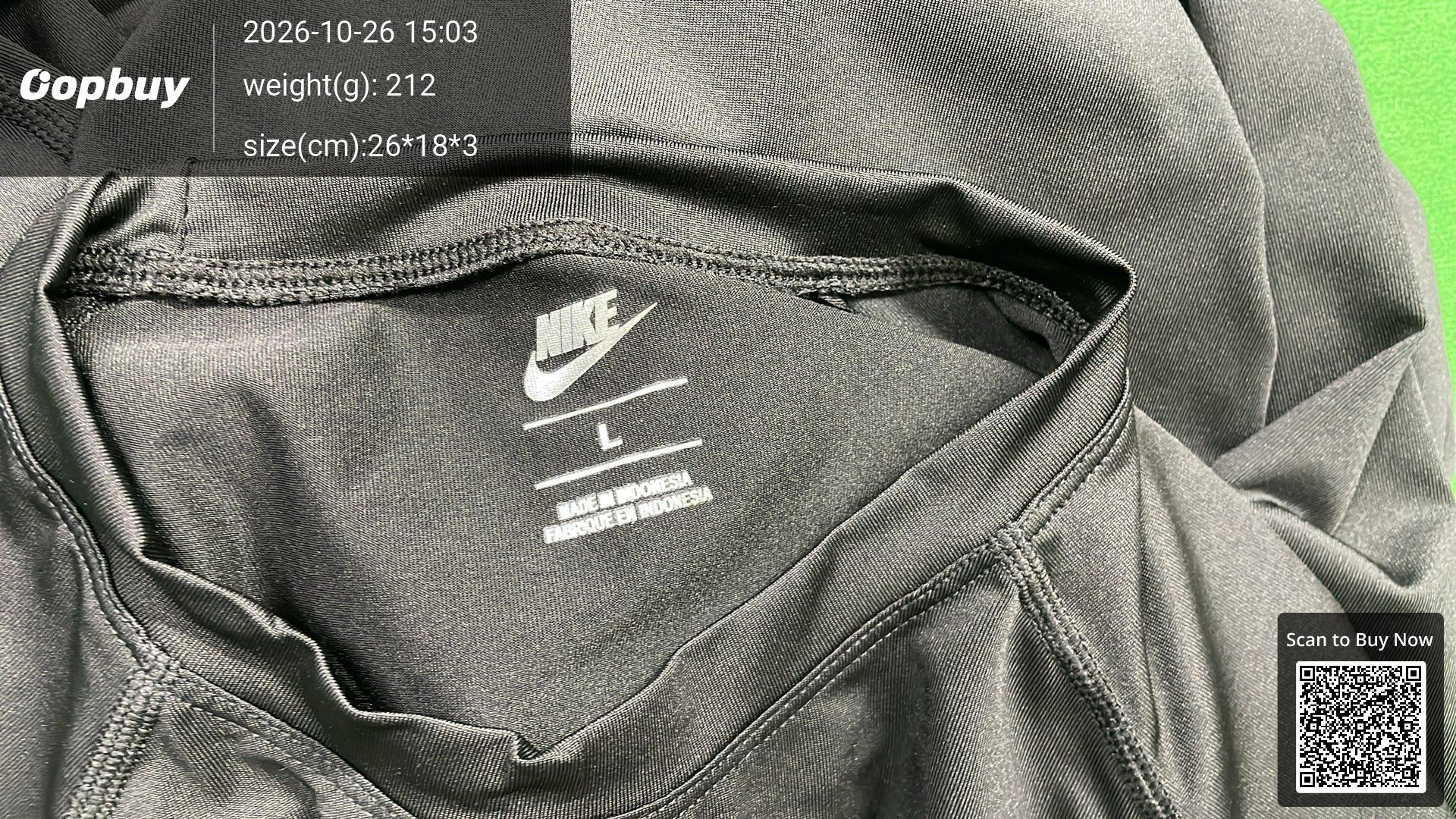 Foto QC 1 de Nike T-shirt Long Sleeve Compression Black