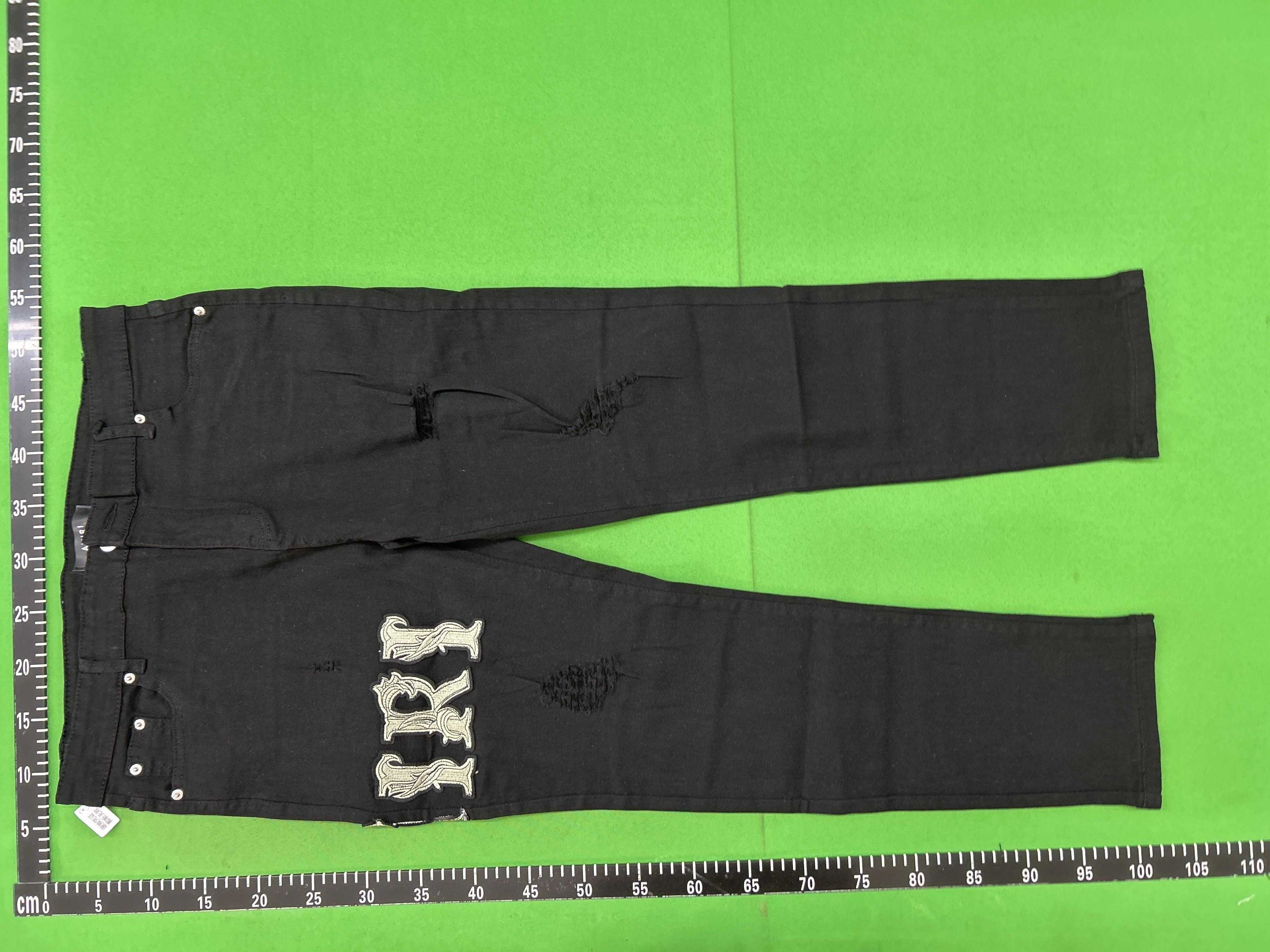 Foto QC 2 de Amiri Jeans Slim Distressed Black