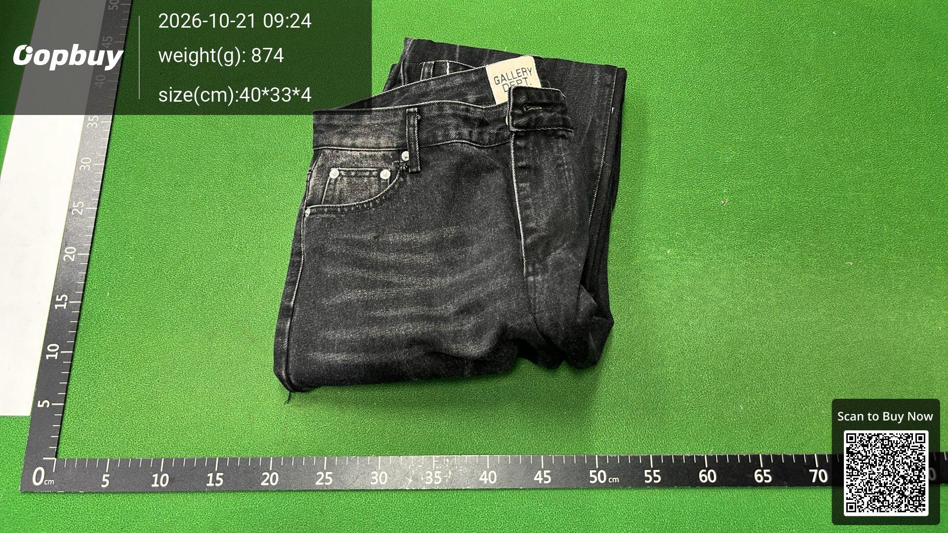 Foto QC 8 de Acne Studios Gallery Jeans Washed Flare Black Blue