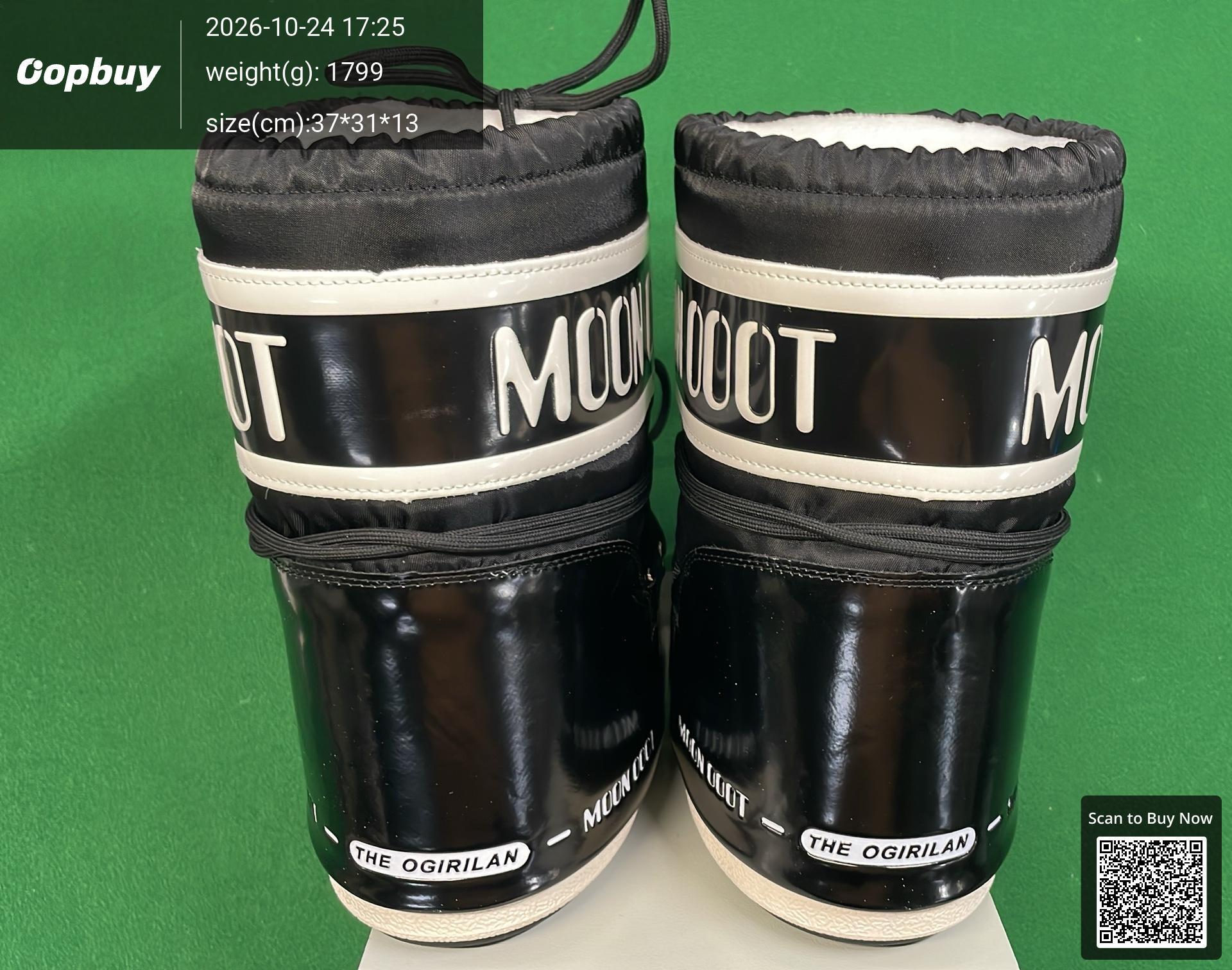 Foto QC 3 de Other Moon Boot Style Snow Boots Nylon Waterproof High Platform Olive Green