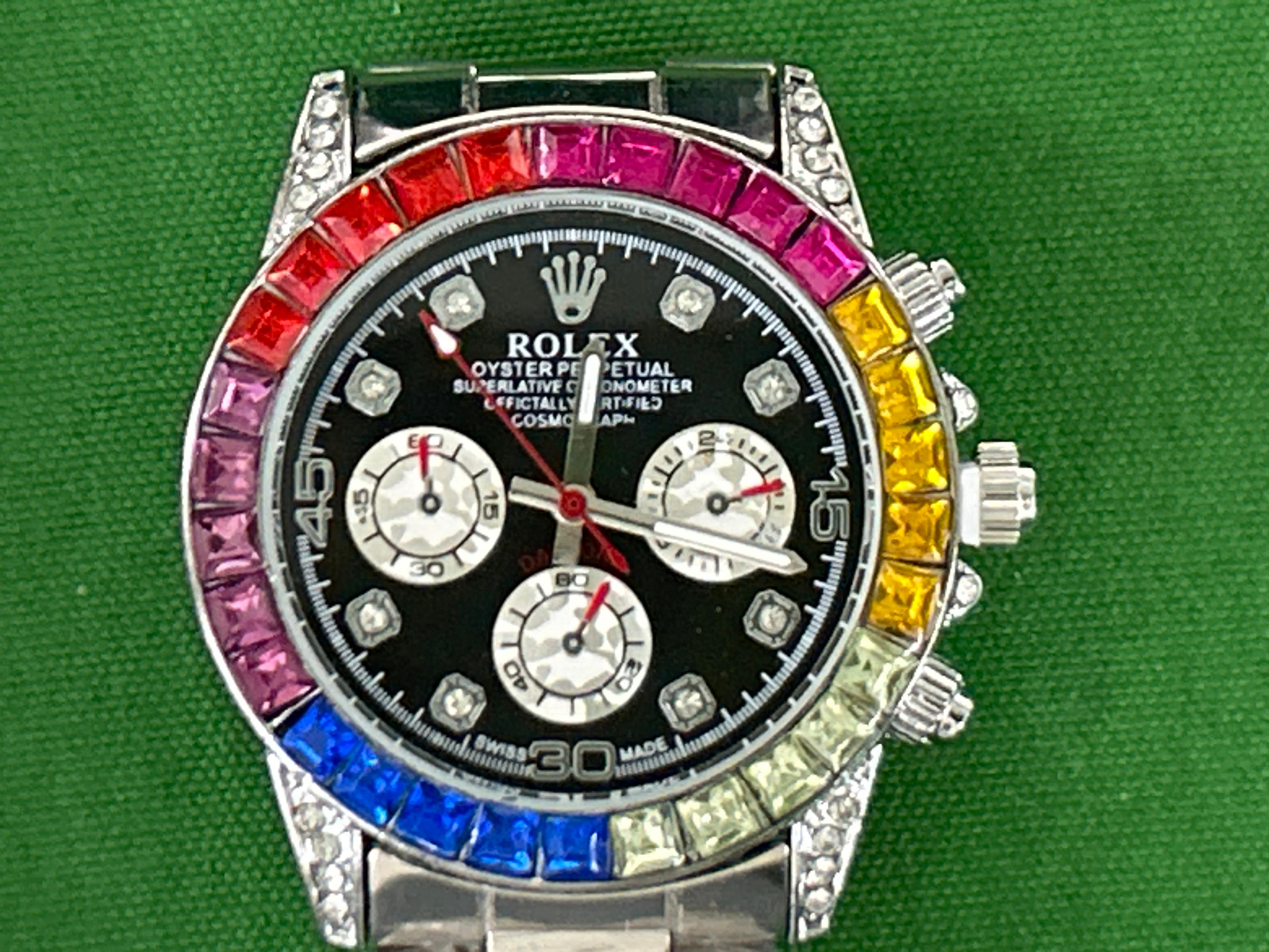 Foto QC 2 de Rolex Daytona Rainbow 116599RBOW