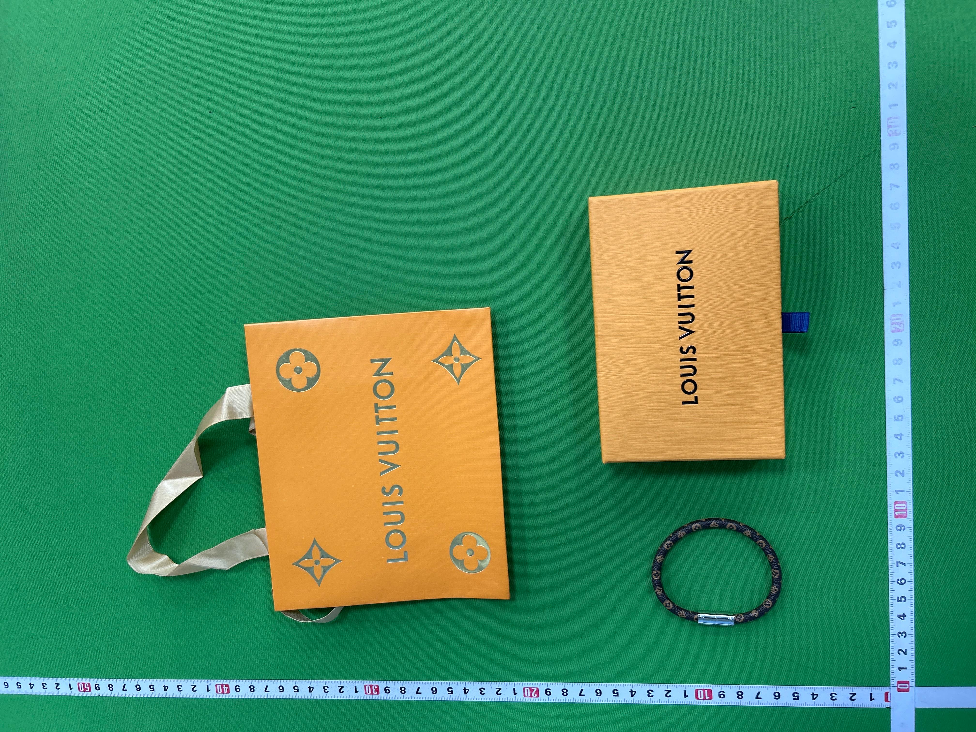 Foto QC 7 de Louis Vuitton Keep It Bracelet Canvas Damier Cobalt