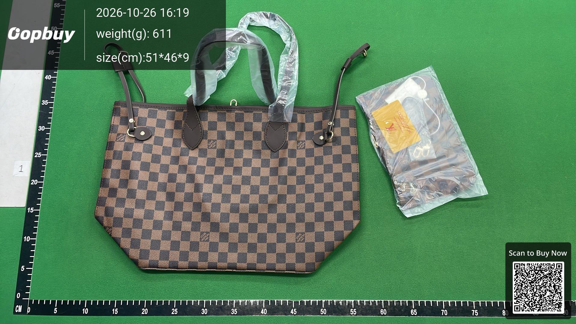 Foto QC 3 de Louis Vuitton Neverfull MM Monogram Canvas