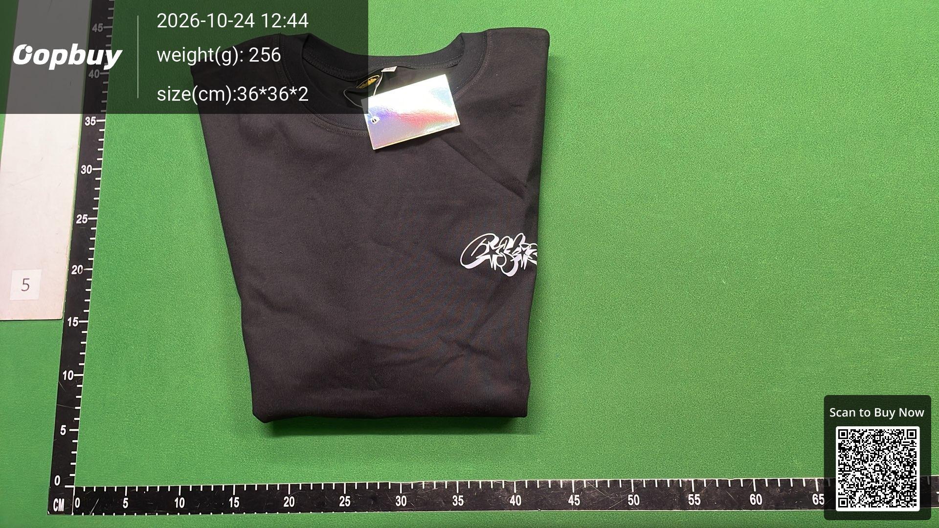 Foto QC 4 de Corteiz Alcatraz T-shirt Waffle Long Sleeve White