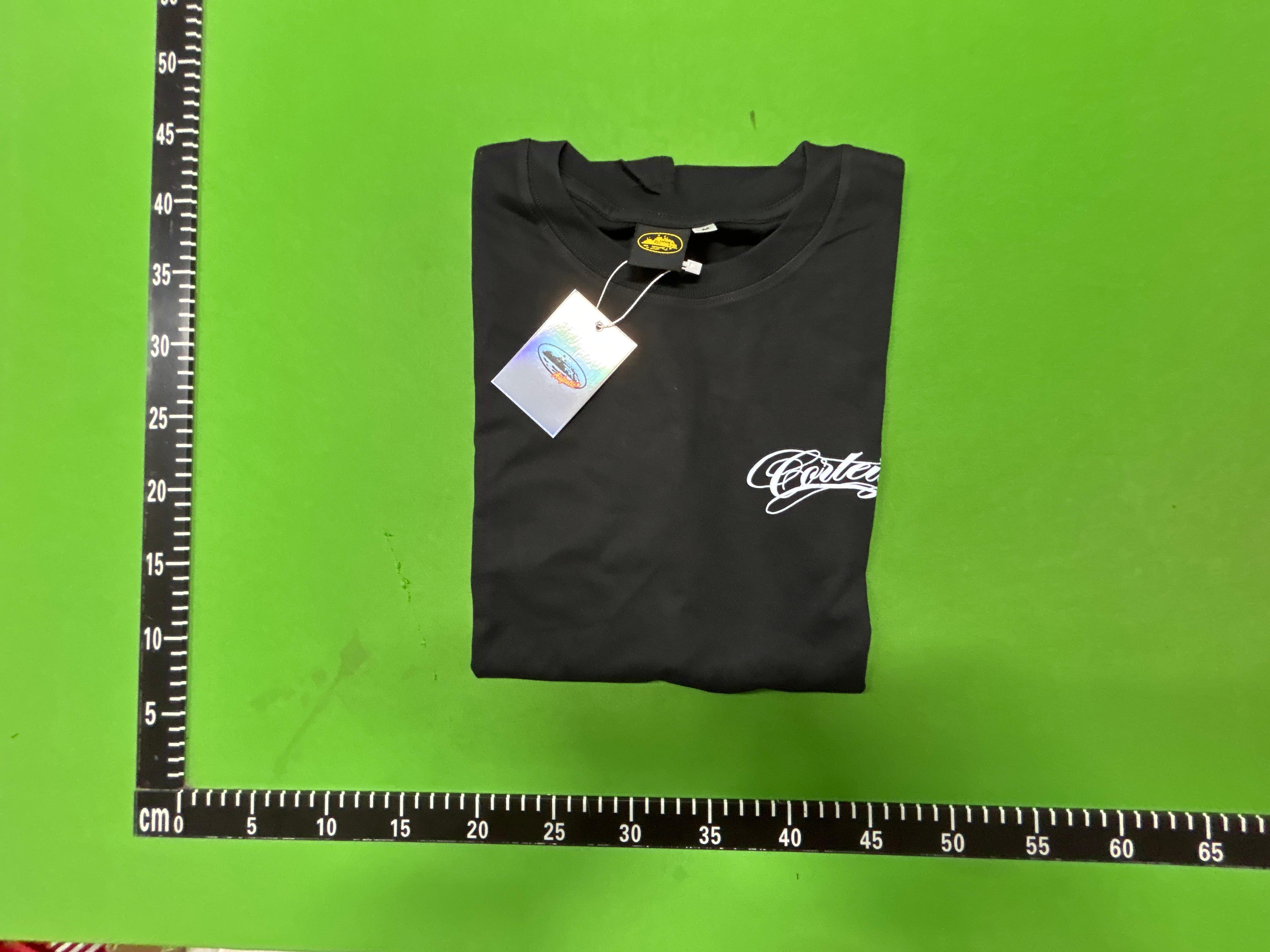 Foto QC 5 de Corteiz T-shirt Script Logo Black