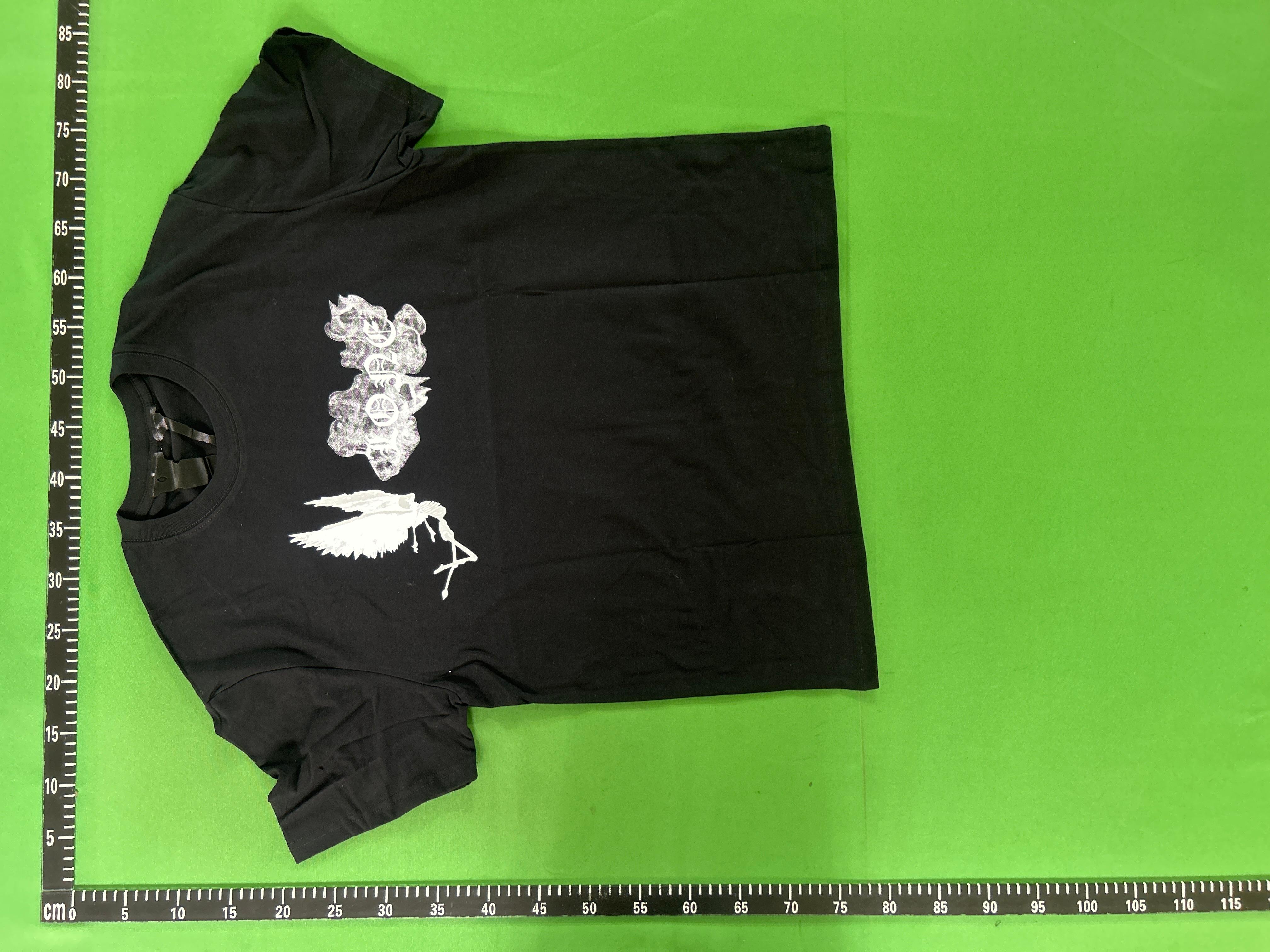 Foto QC 7 de Vlone 3M Reflective V Logo T-shirt Black