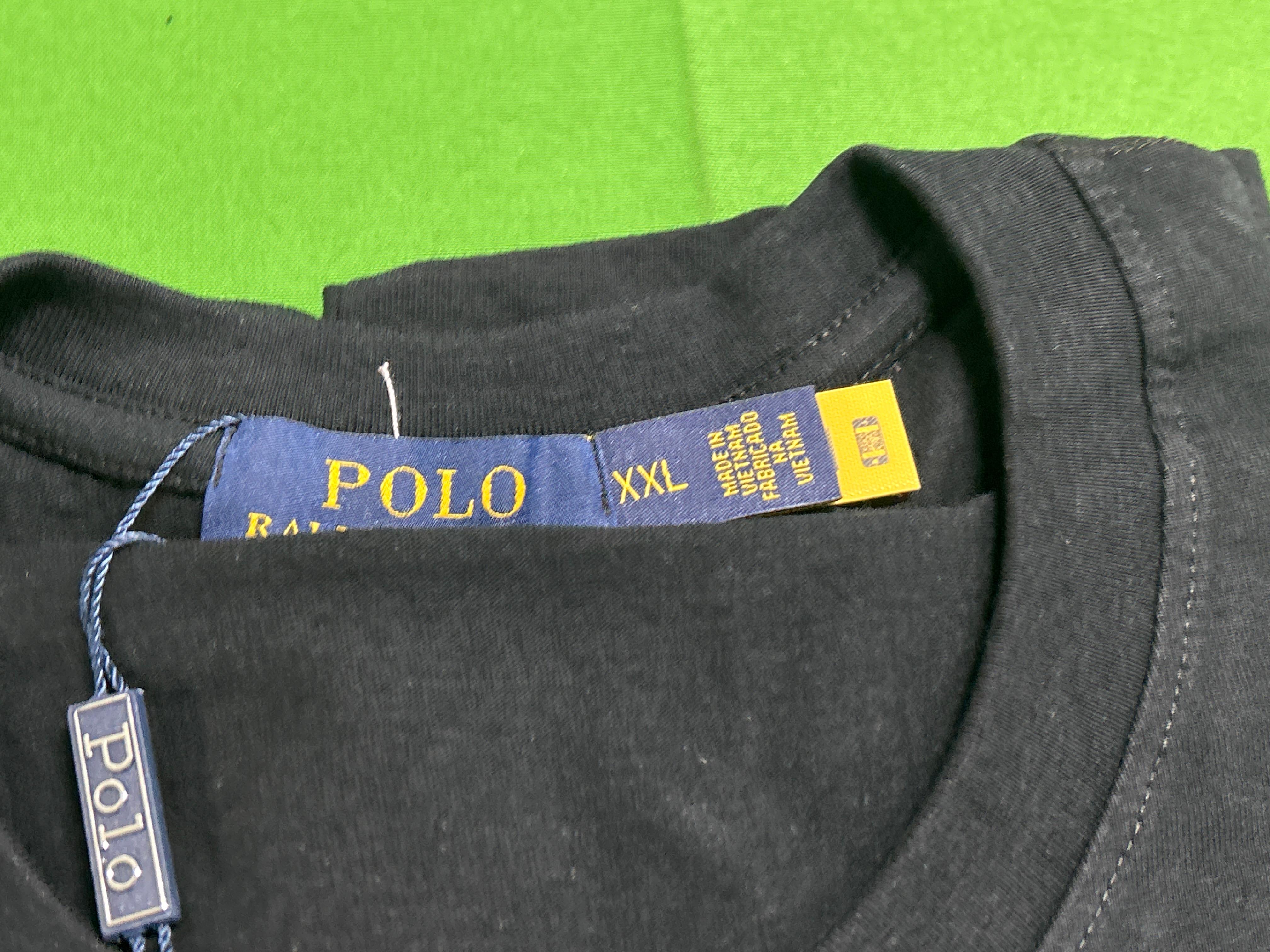 Foto QC 6 de Polo Ralph Lauren T-shirt Embroidered Pony Logo Black