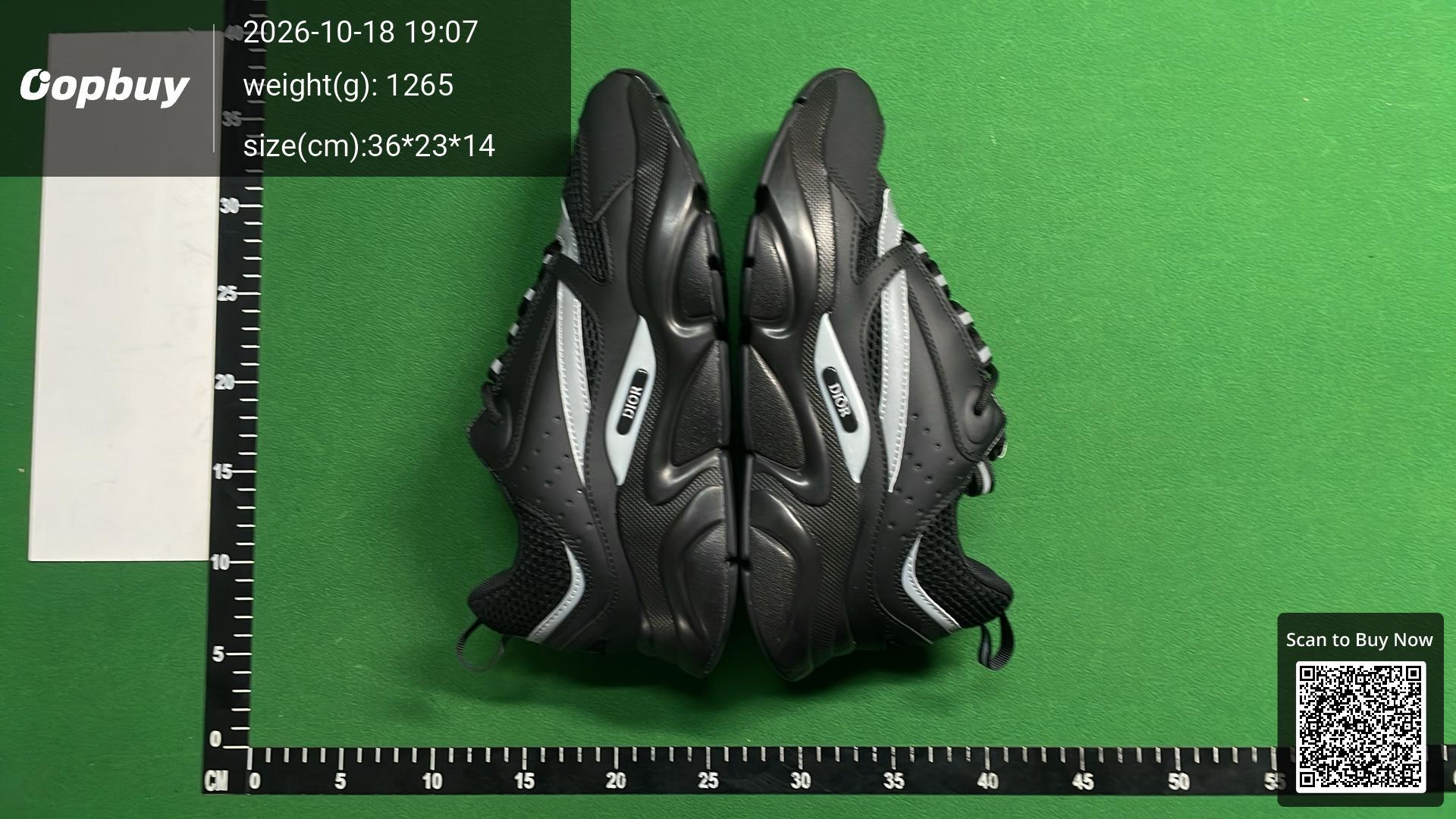 Foto QC 5 de Dior B22 Low Black White Reflective