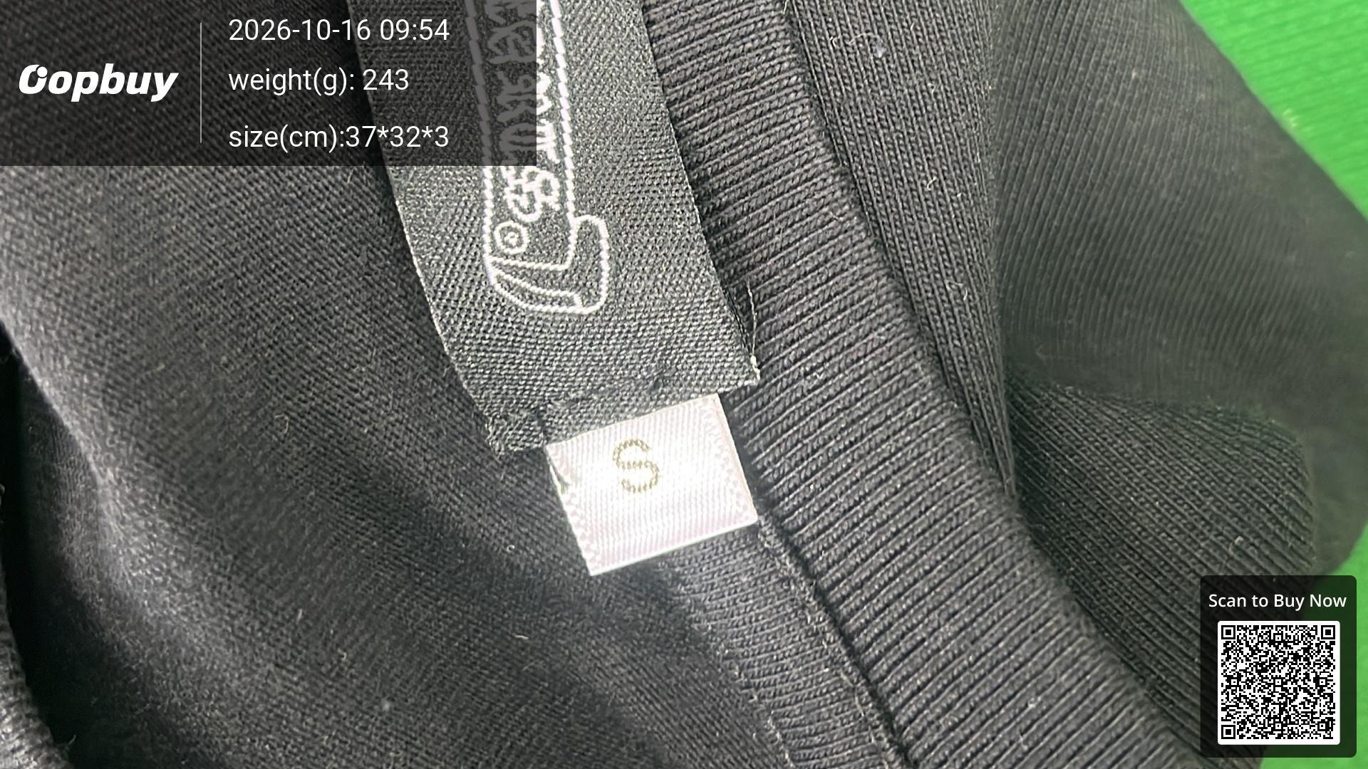 Foto QC 5 de Chrome Hearts T-shirt Horseshoe Logo Black