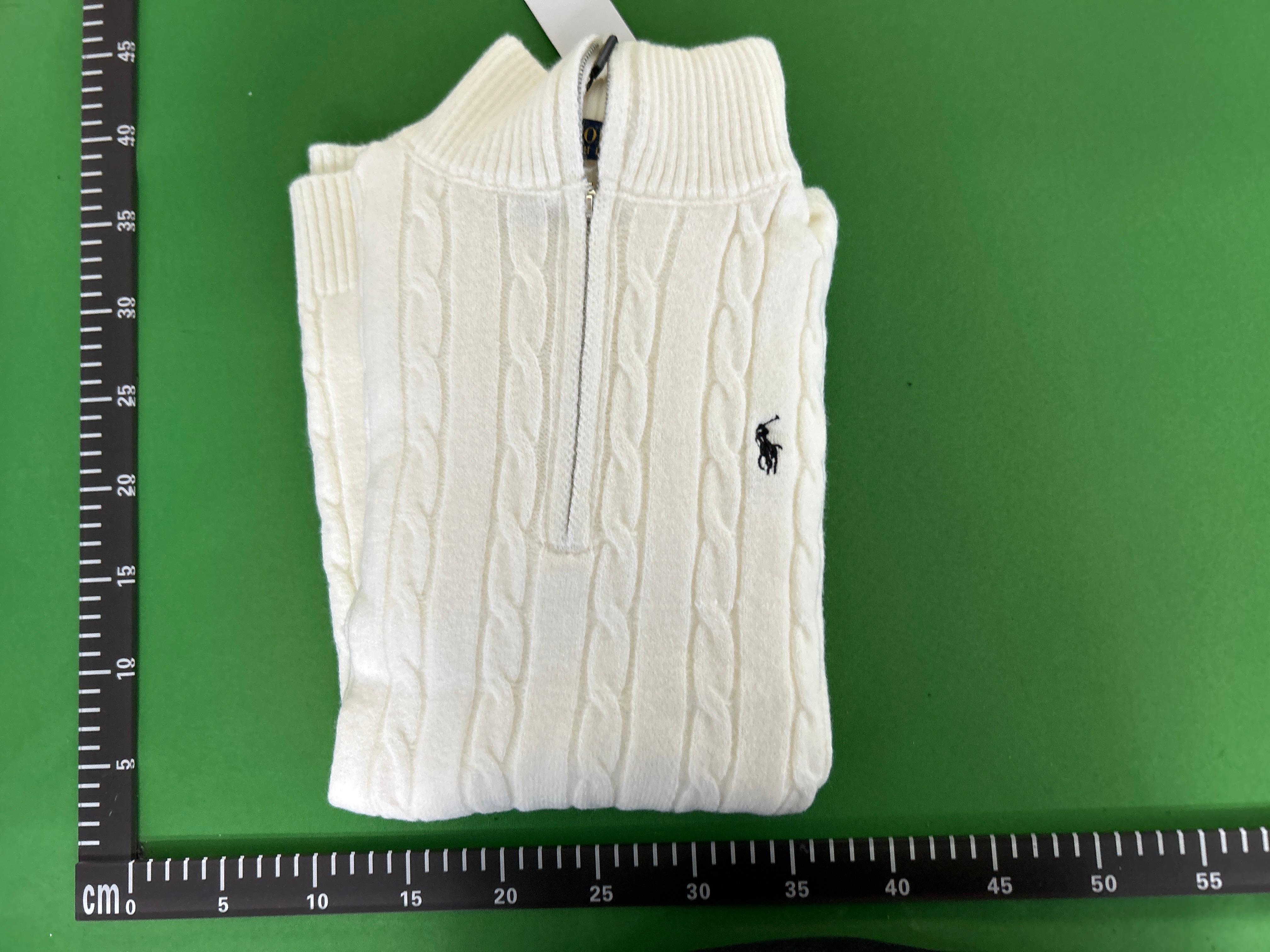 Foto QC 5 de Polo Ralph Lauren Cable Knit Crewneck Sweater Black