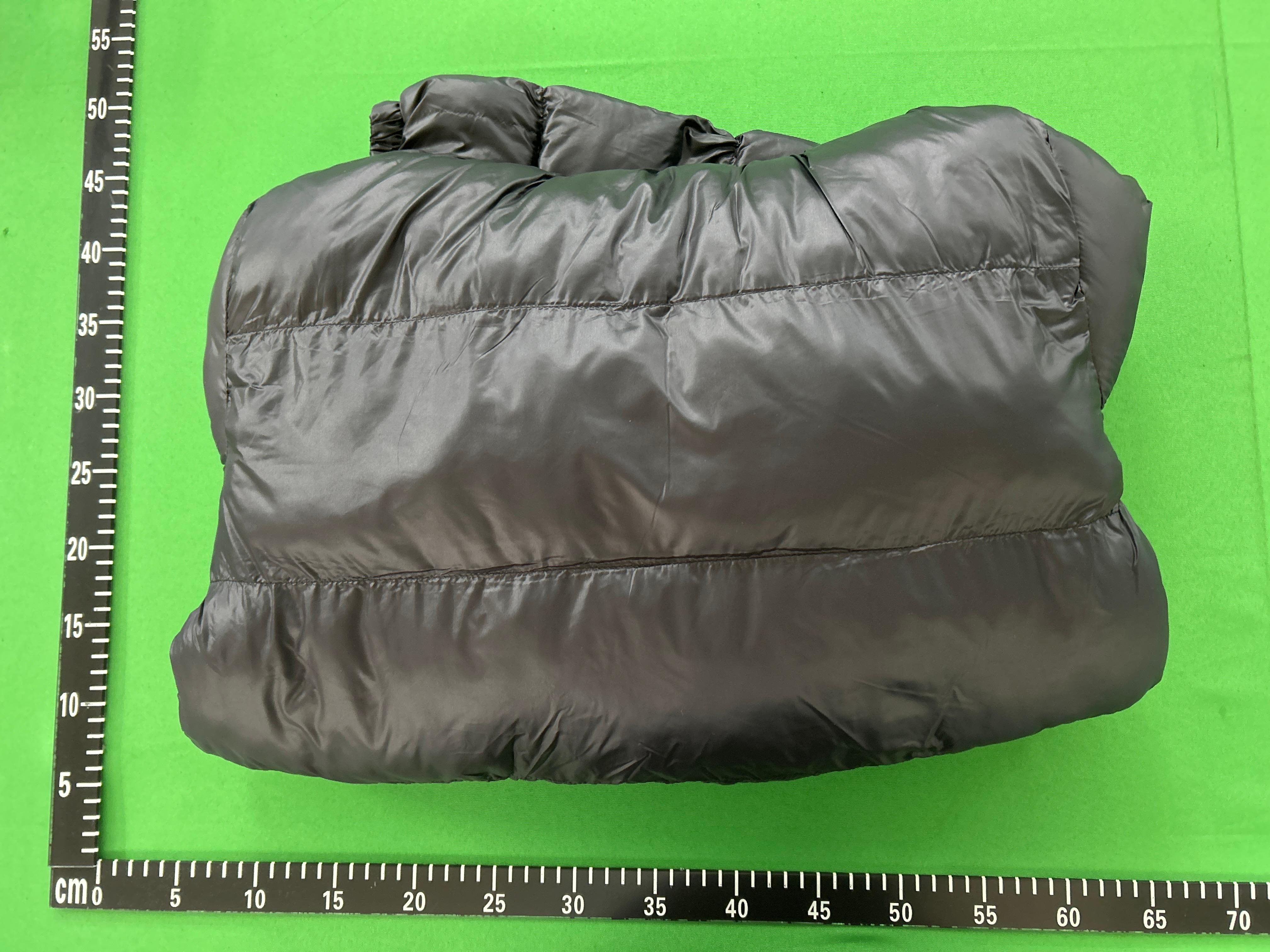 Foto QC 5 de Other Hooded Puffer Jacket Embroidered Logo Grey Camo