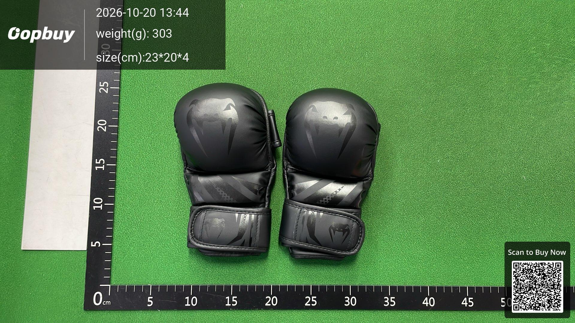 Foto QC 6 de Venum Challenger 3.0 Sparring Black Gold MMA Gloves