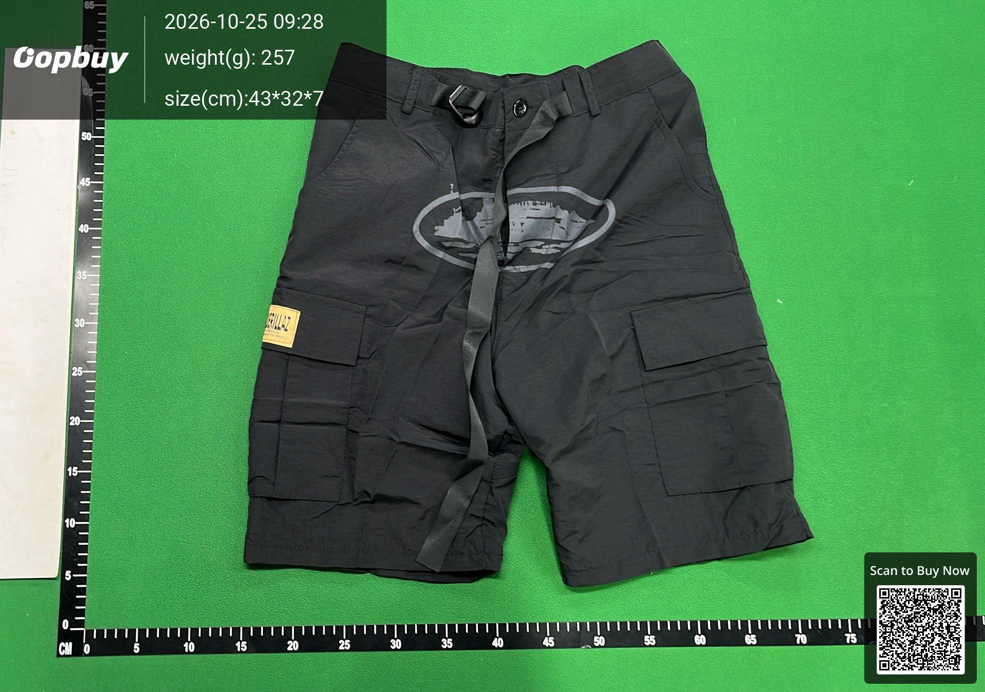Foto QC 2 de Corteiz Alcatraz Sweat Shorts Black