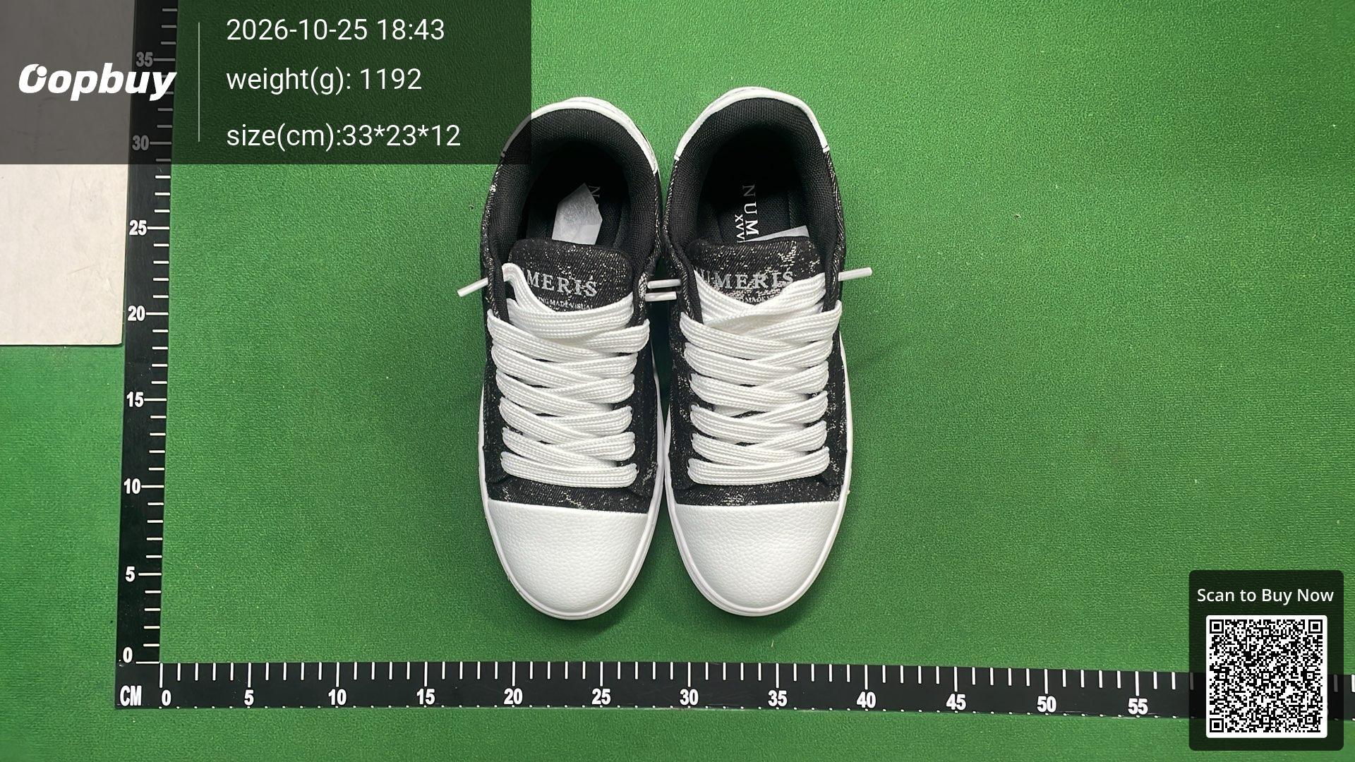 Foto QC 6 de Numeris Board Shoe Low Black Silver Splatter