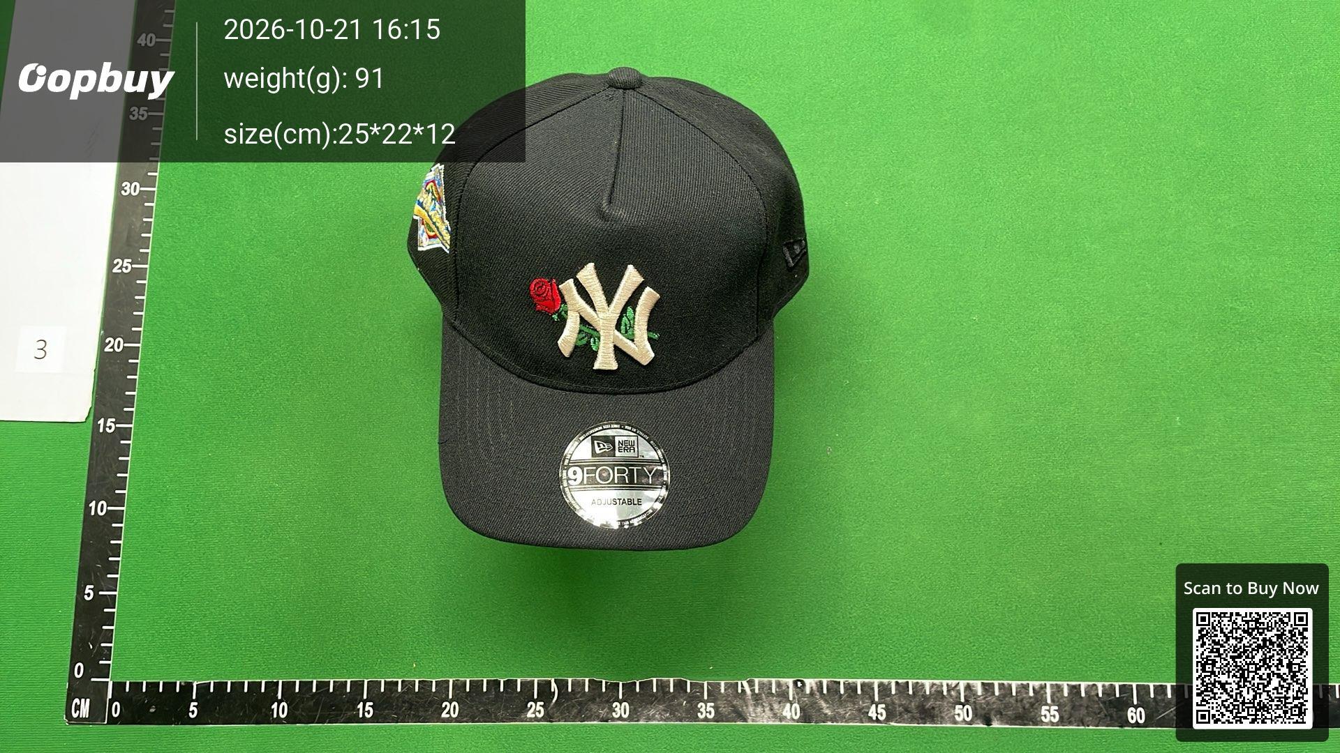 Foto QC 4 de New Era 9FORTY New York Yankees 1999 World Series Cap Black