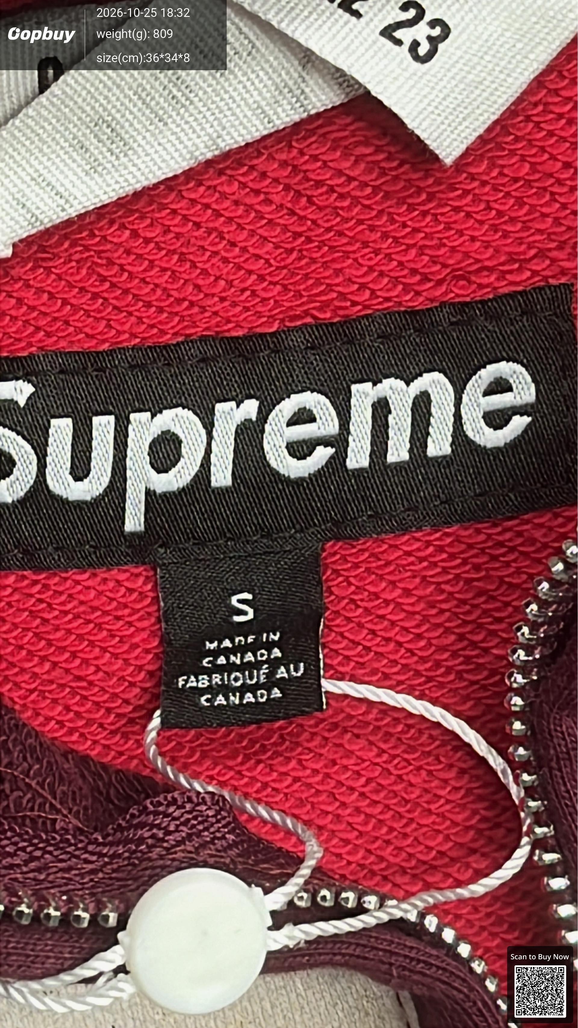 Foto QC 5 de Supreme Sweatpants Cargo Grey