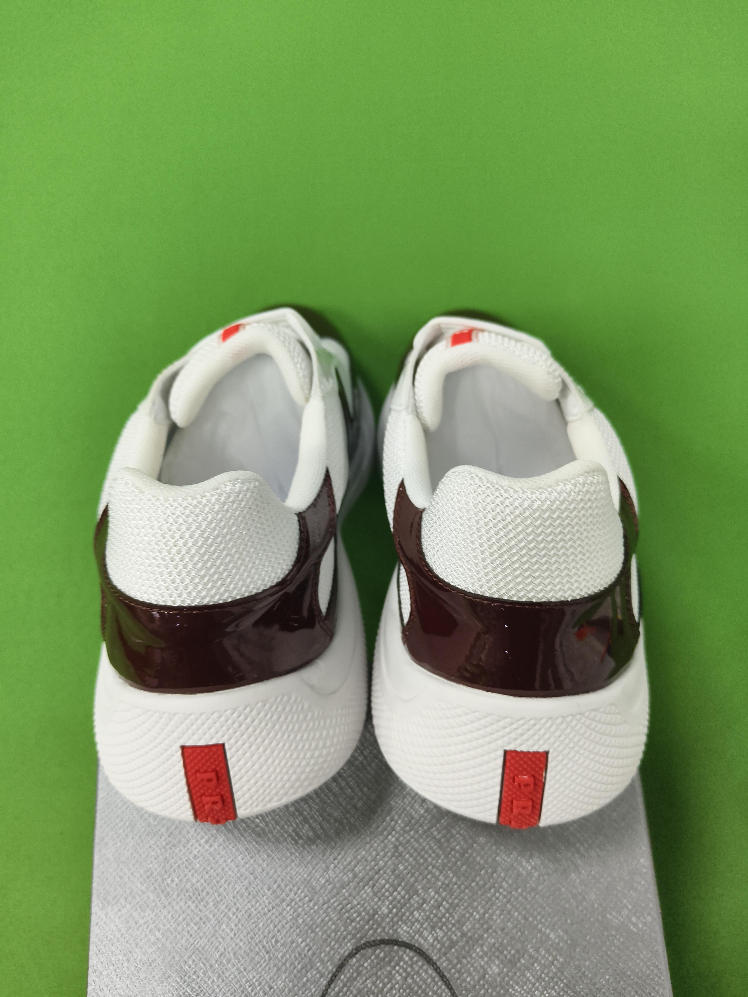 Foto QC 3 de Prada America's Cup Low Black White Patent Leather