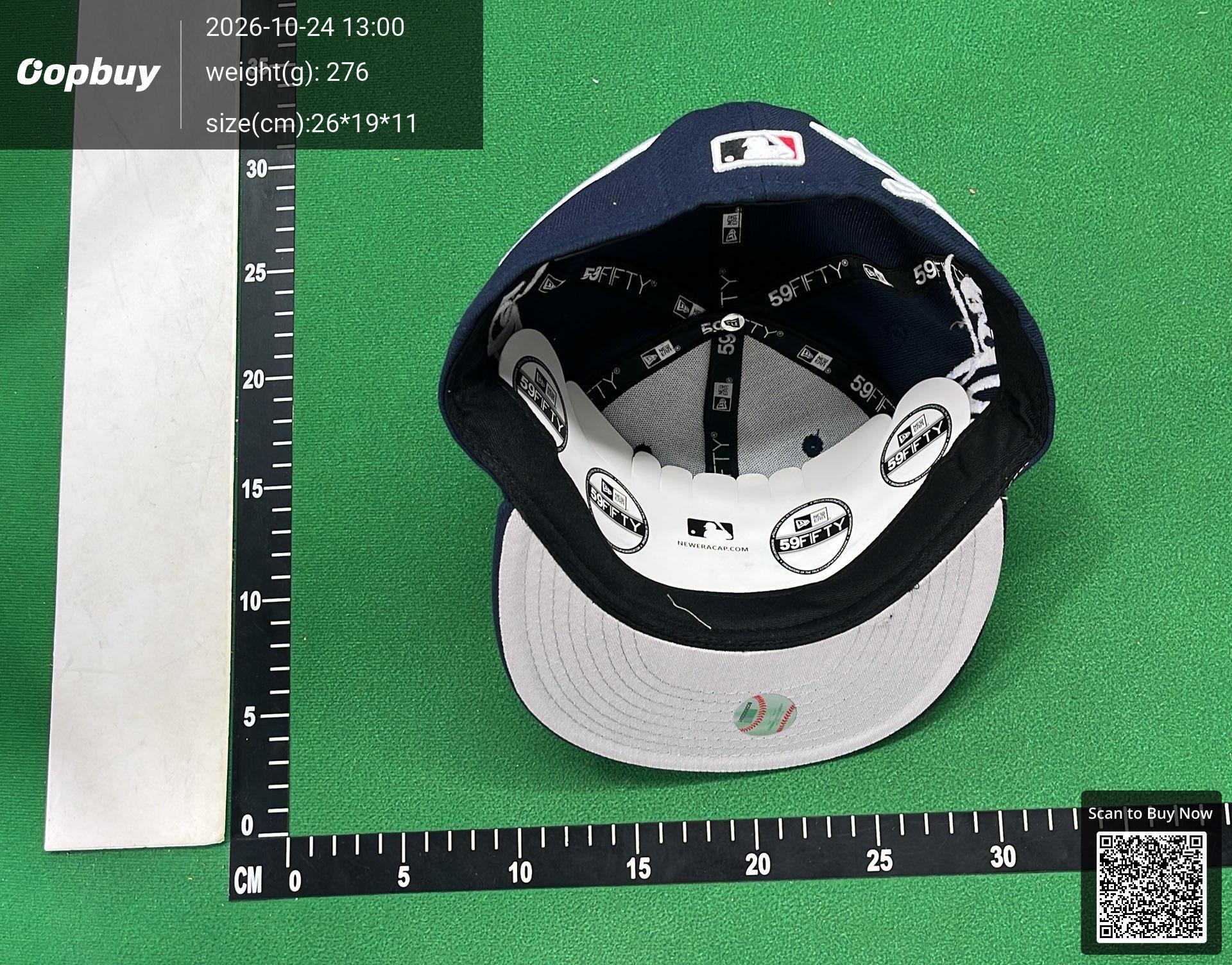 Foto QC 3 de New Era New York Yankees Doodle 59FIFTY Cap Black