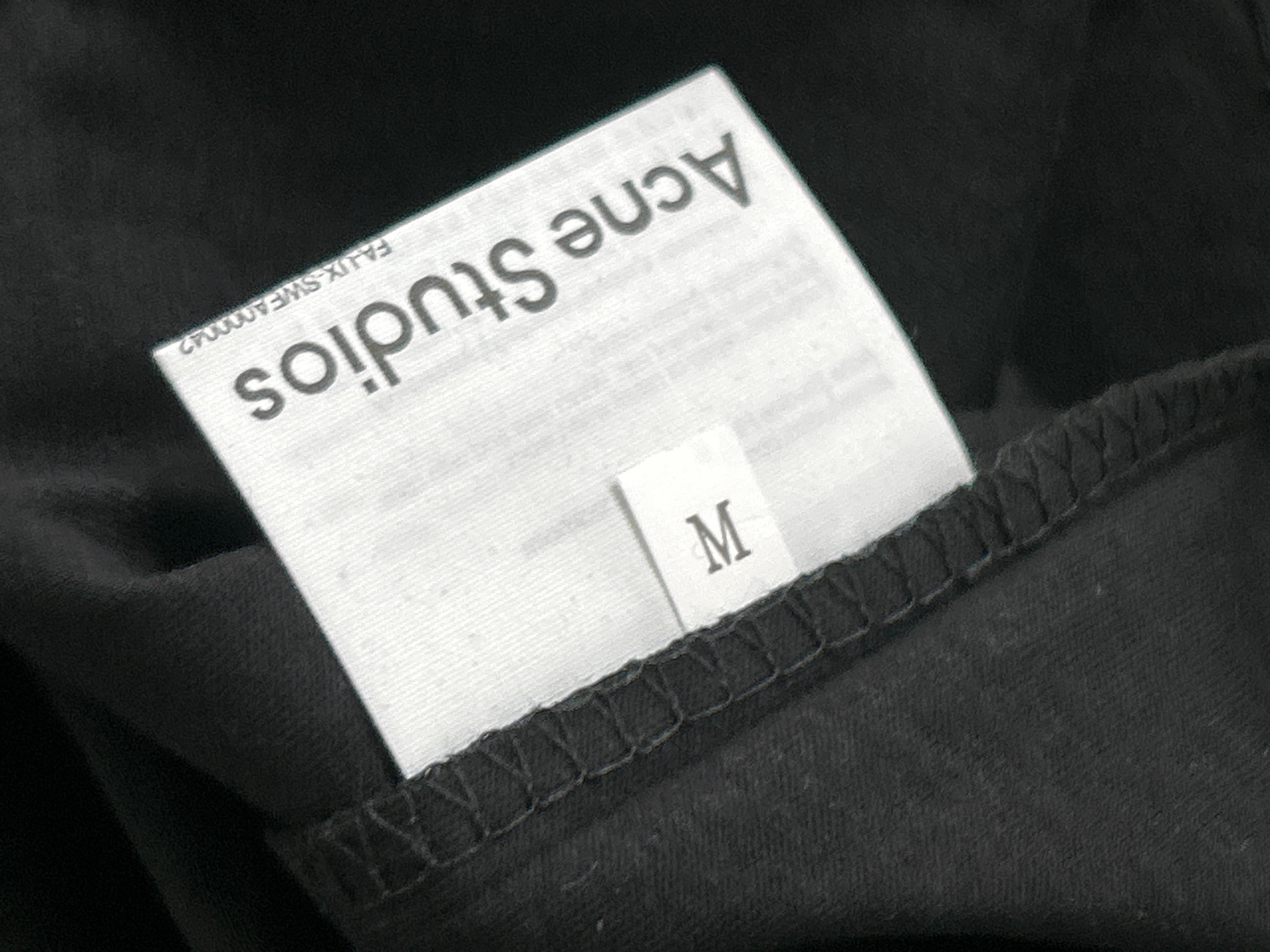 Foto QC 2 de Acne Studios 1996 Logo Sweater Black