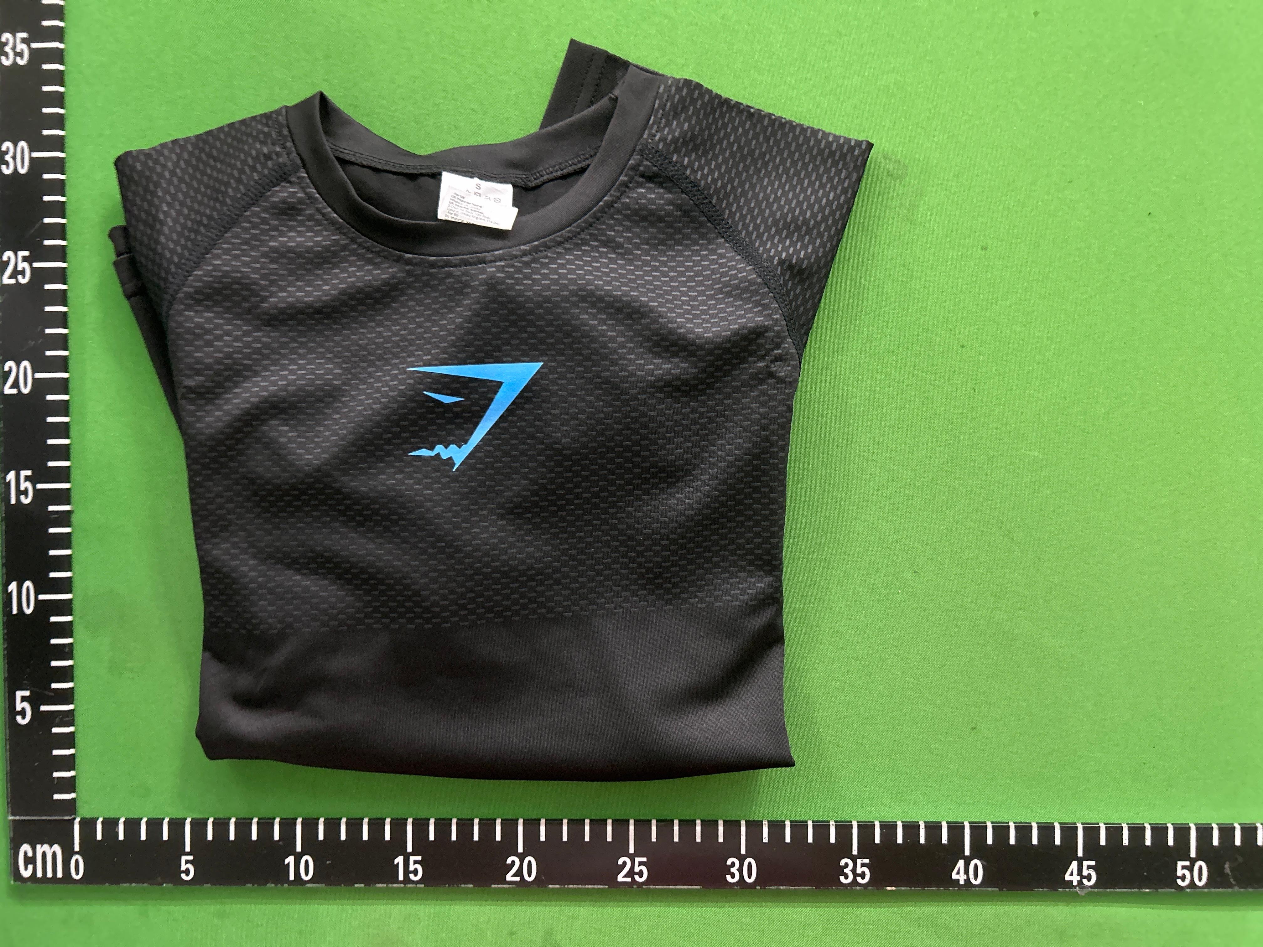 Foto QC 5 de Gymshark T-shirt Logo Print Black