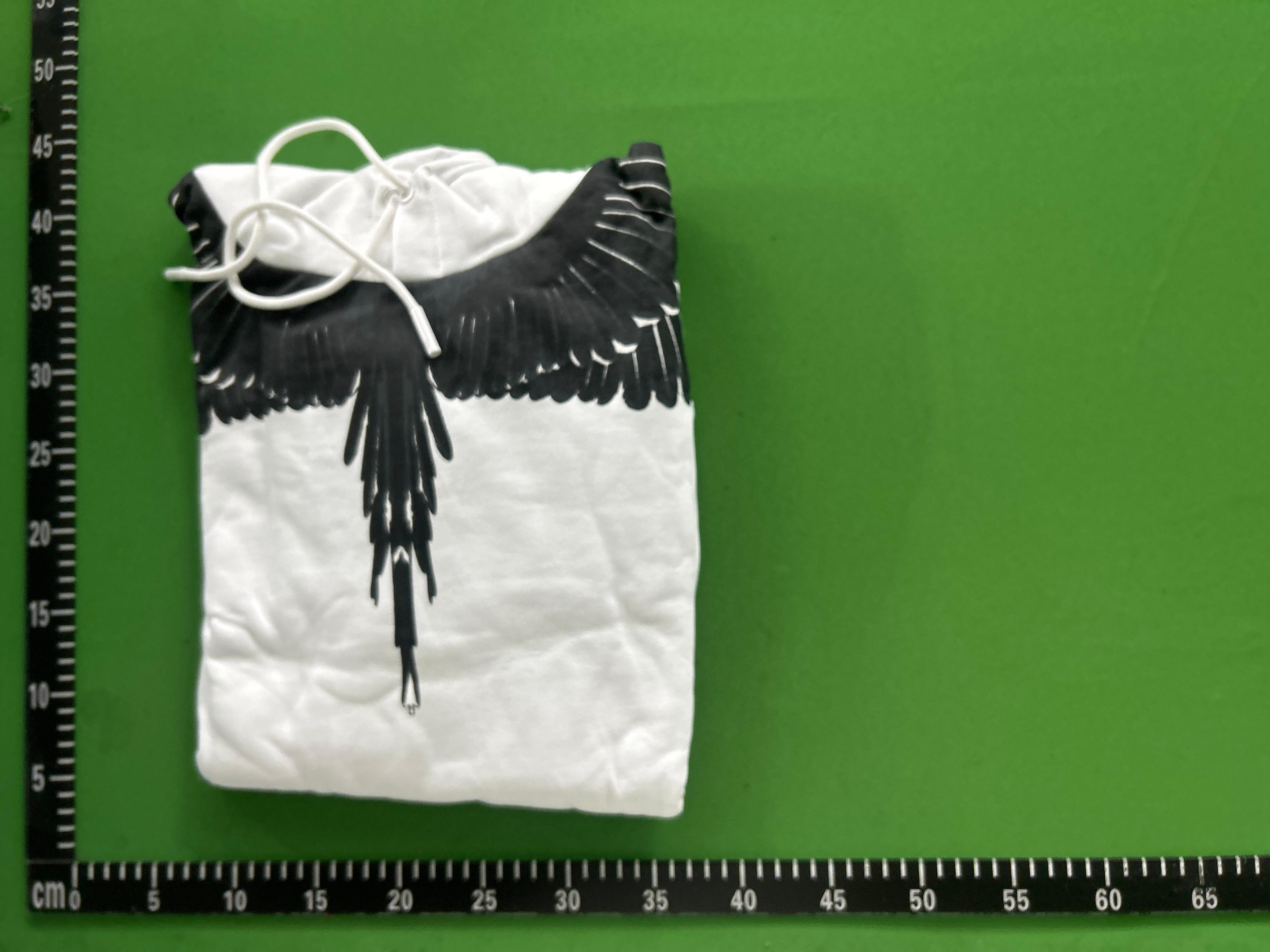 Foto QC 1 de Marcelo Burlon Hoodie Multi-Color Wings Black