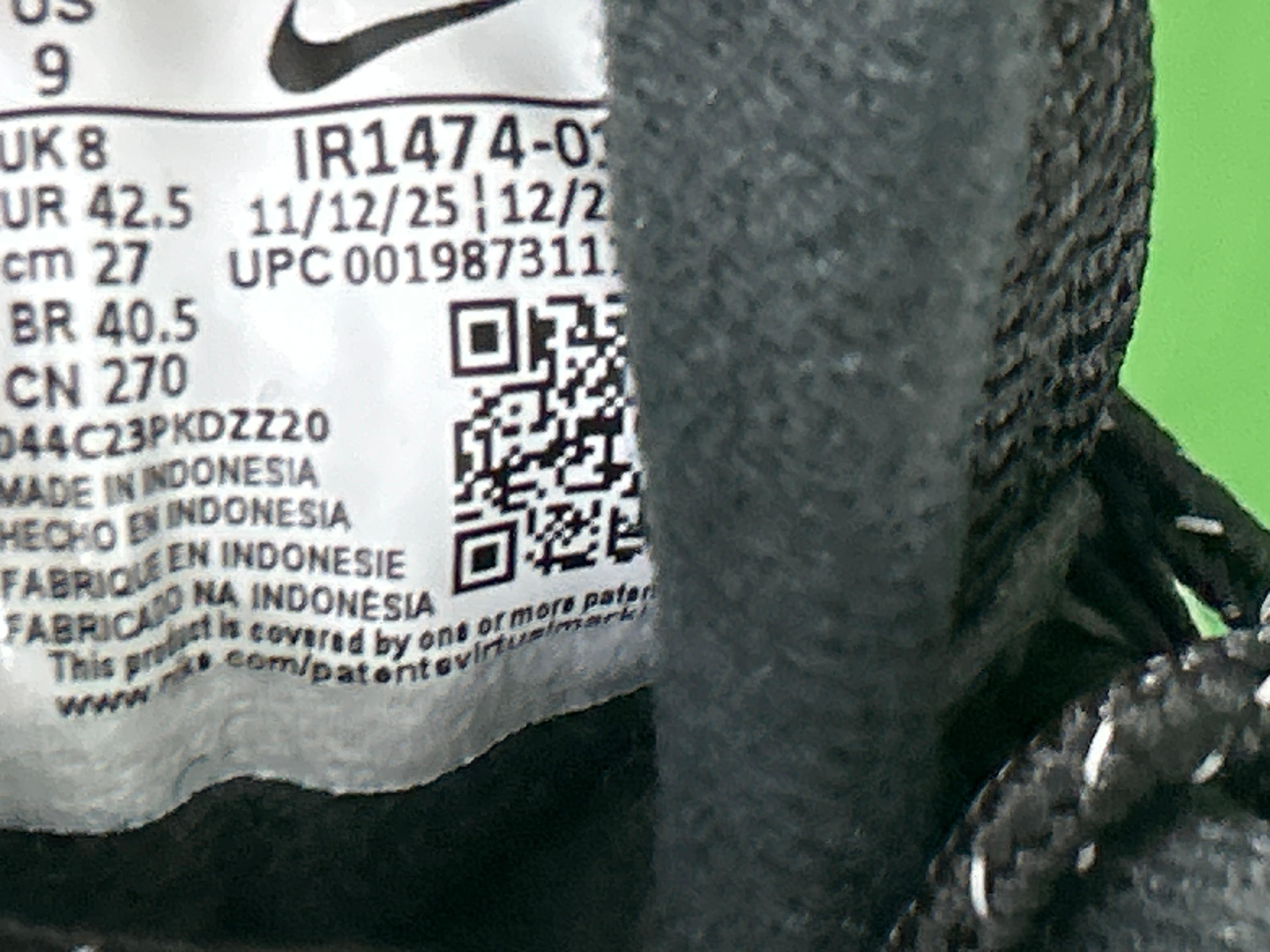 Foto QC 7 de Nike Air Max 95 BB QS Scorpion Black Gamma Blue IM4691-001