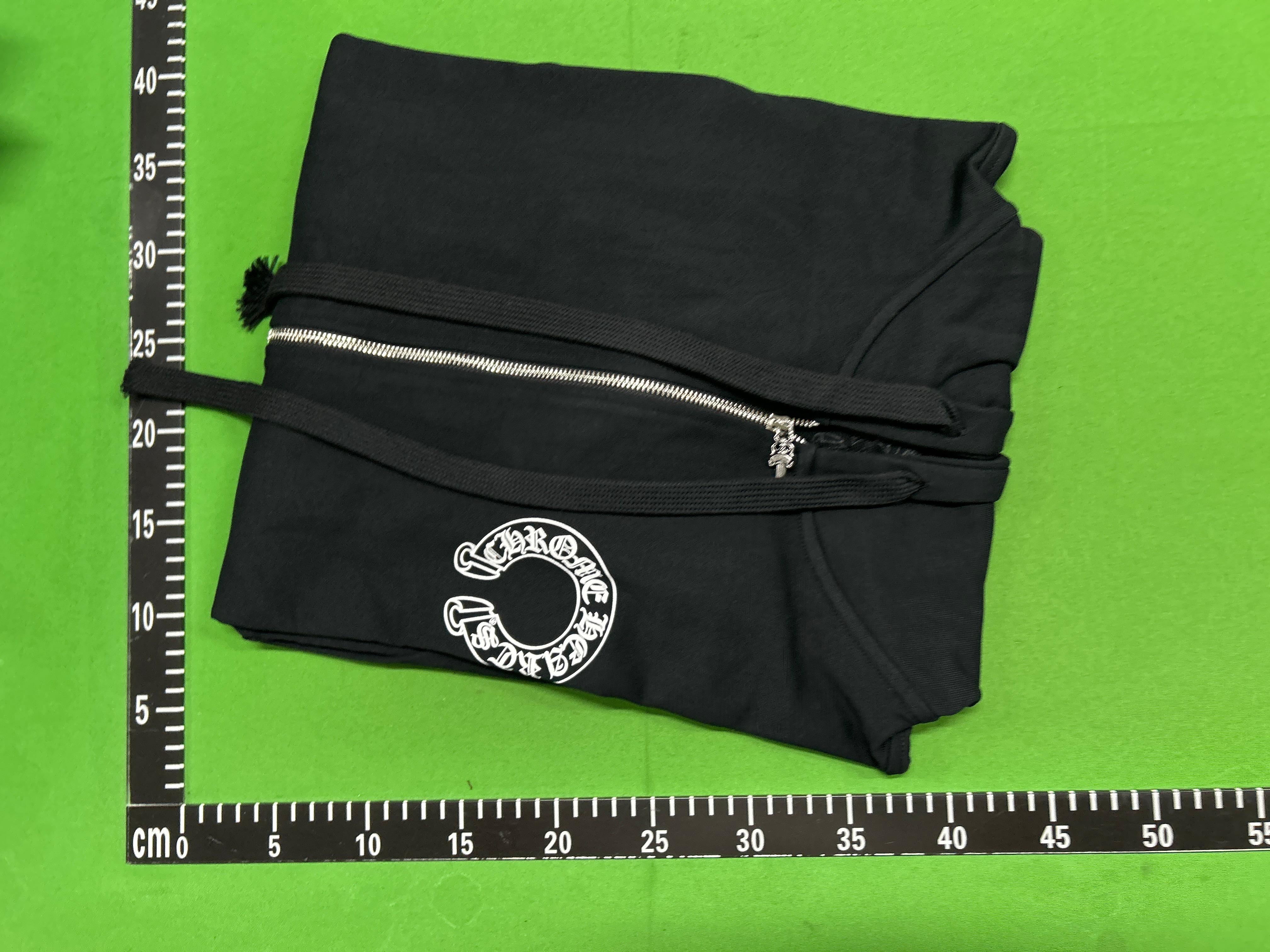 Foto QC 1 de Chrome Hearts Hoodie Horseshoe Los Angeles Floral Sleeve Black