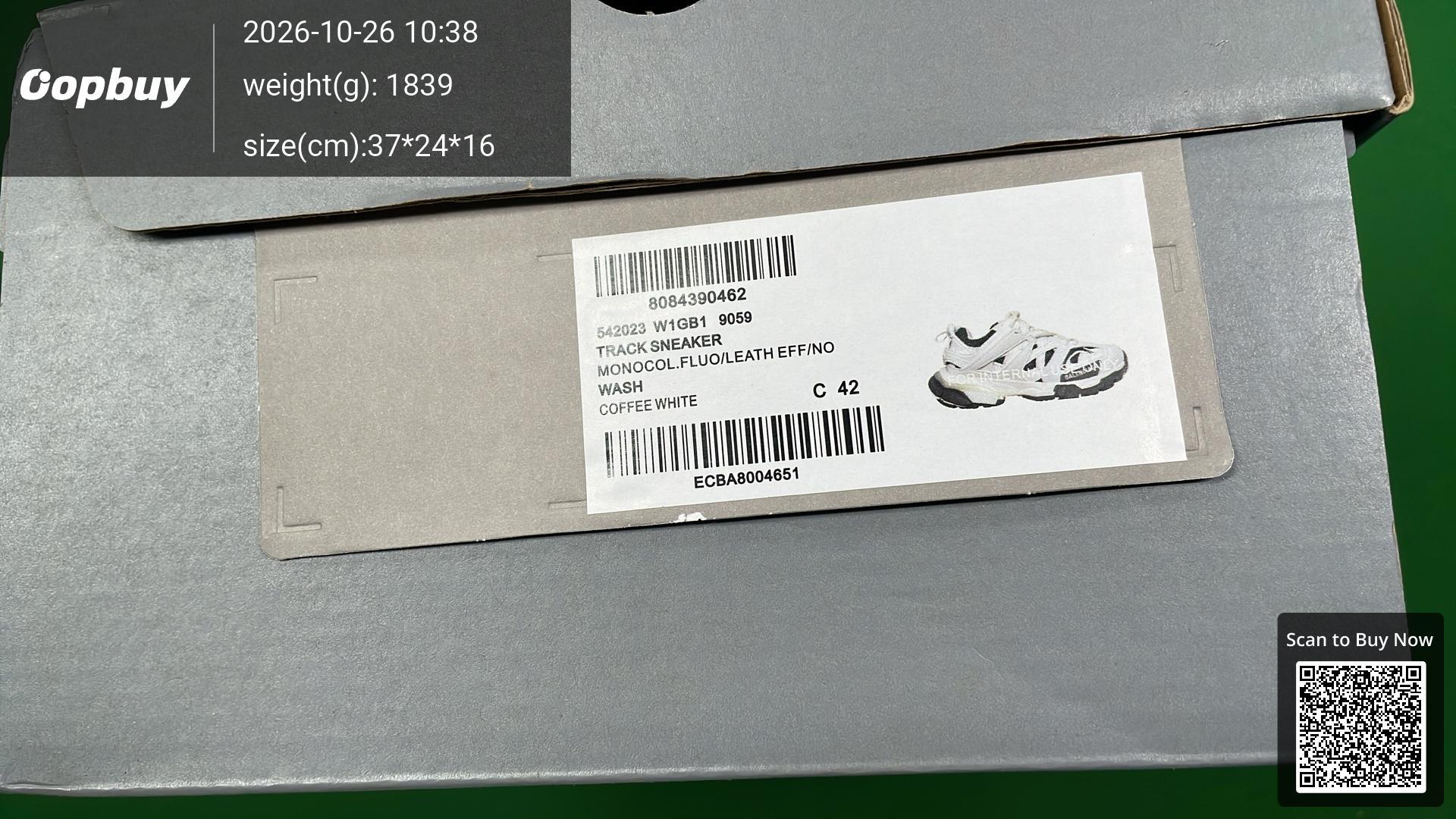 Foto QC 7 de Balenciaga Track LED Black