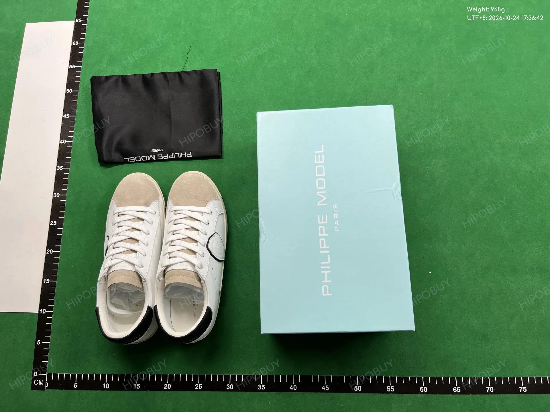 Foto QC 1 de Philippe Model Paris Low Distressed Blue White
