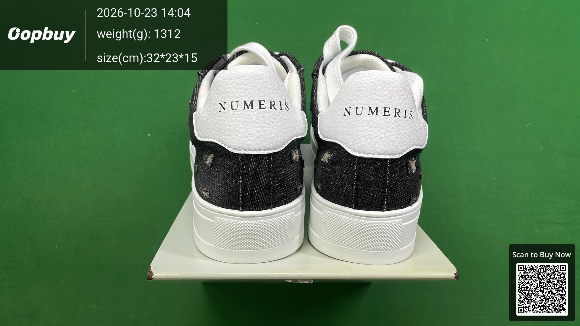 Foto QC 3 de Numeris Skate Shoe Low Grey White