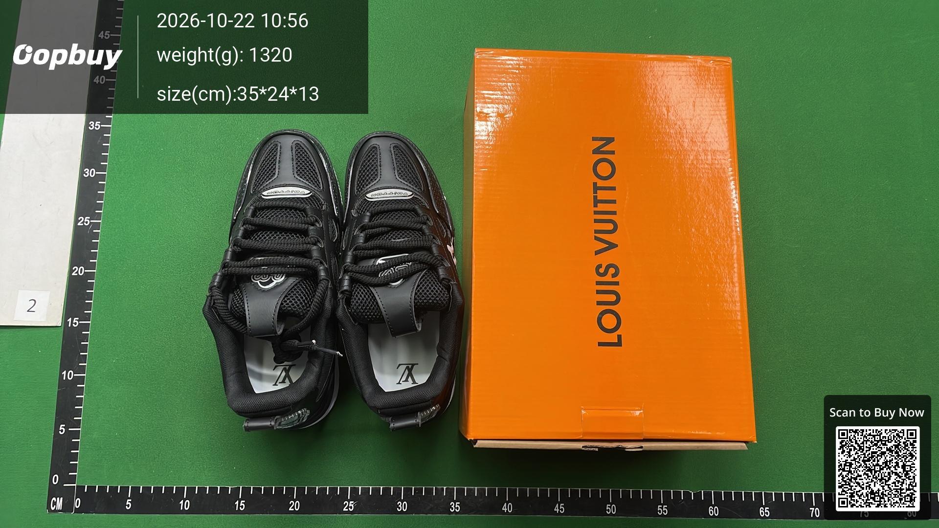Foto QC 1 de Louis Vuitton LV Skate Sneaker Beige White 1AARQG