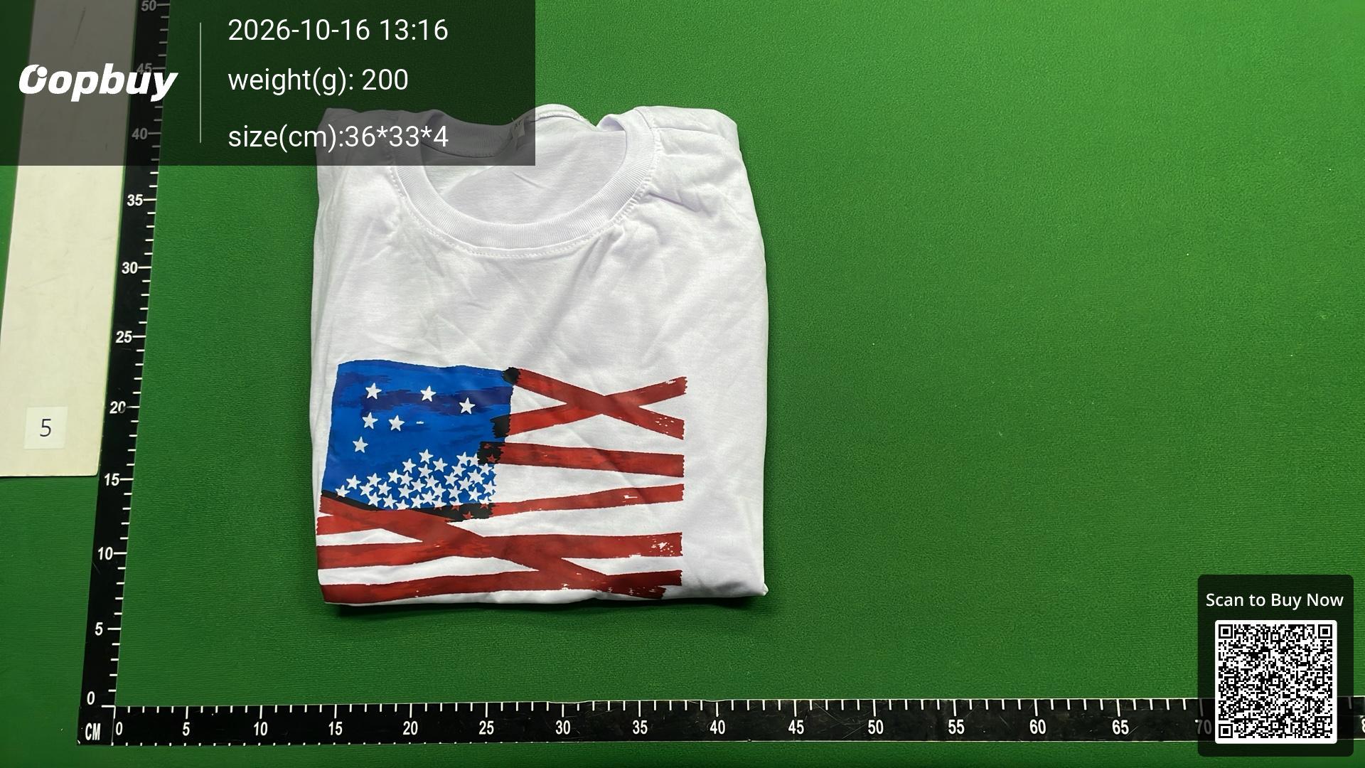 Foto QC 4 de Vince Staples Black In America Tour T-shirt What Happened To US Flag White