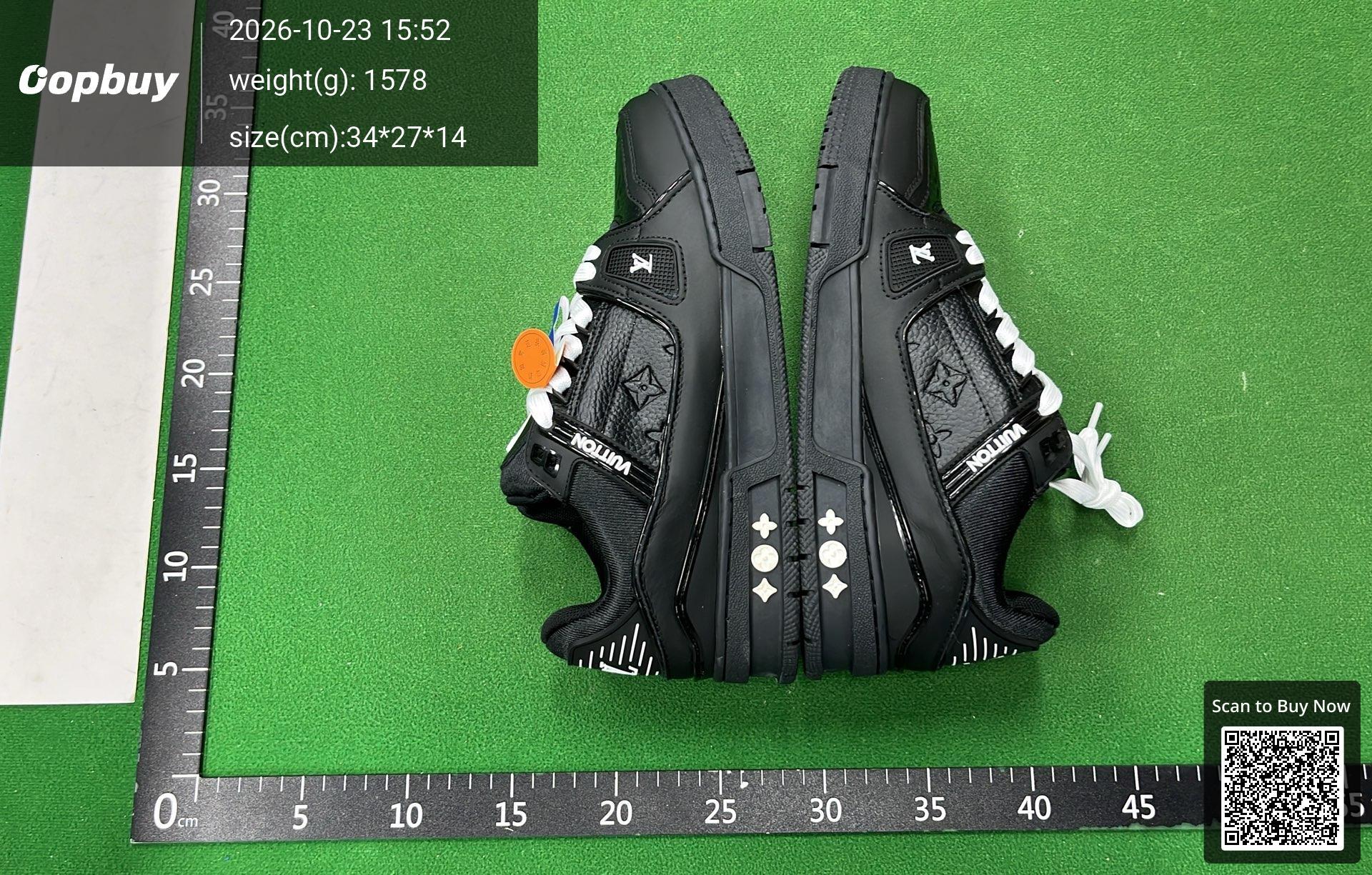 Foto QC 5 de Louis Vuitton Trainer Low Monogram Denim Blue
