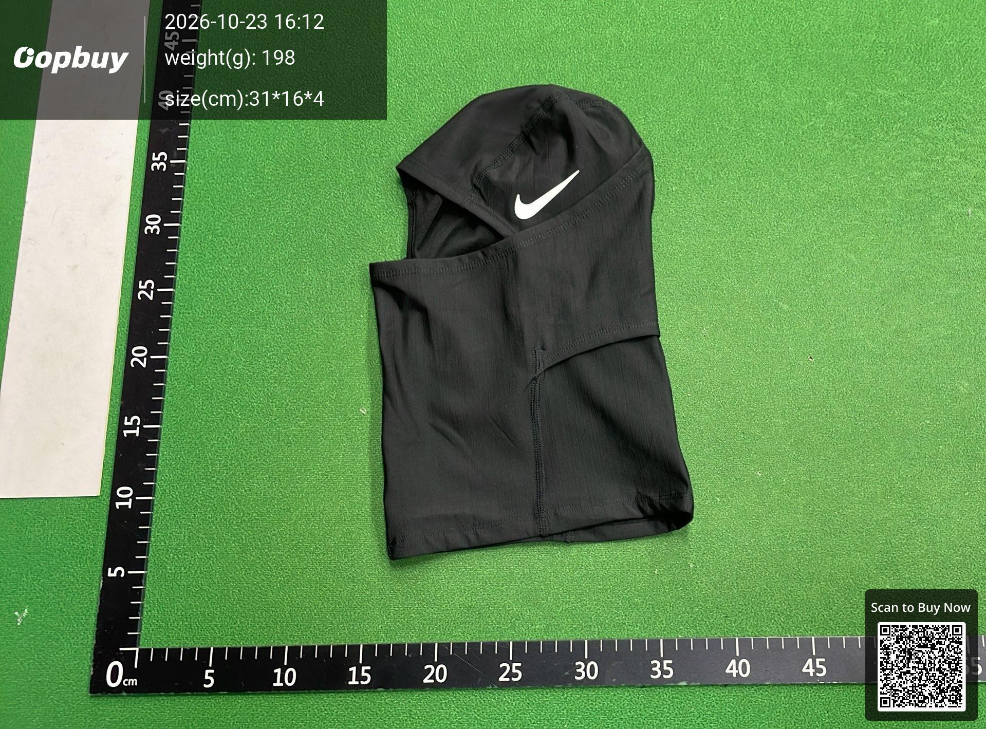 Foto QC 5 de Nike Pro Hood Black/White