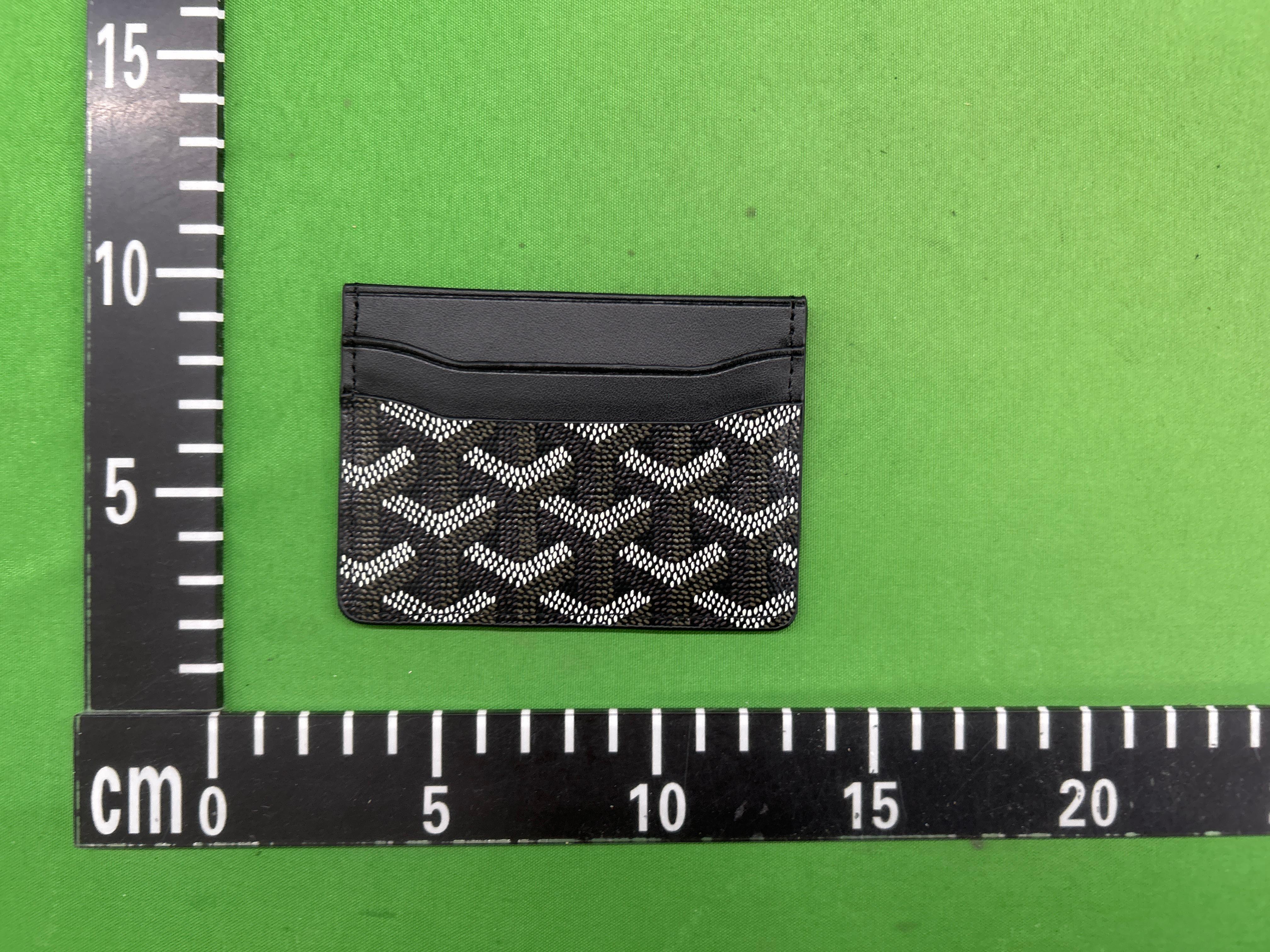 Foto QC 1 de Goyard Insert Victoire Card Wallet Goyardine Sky Blue