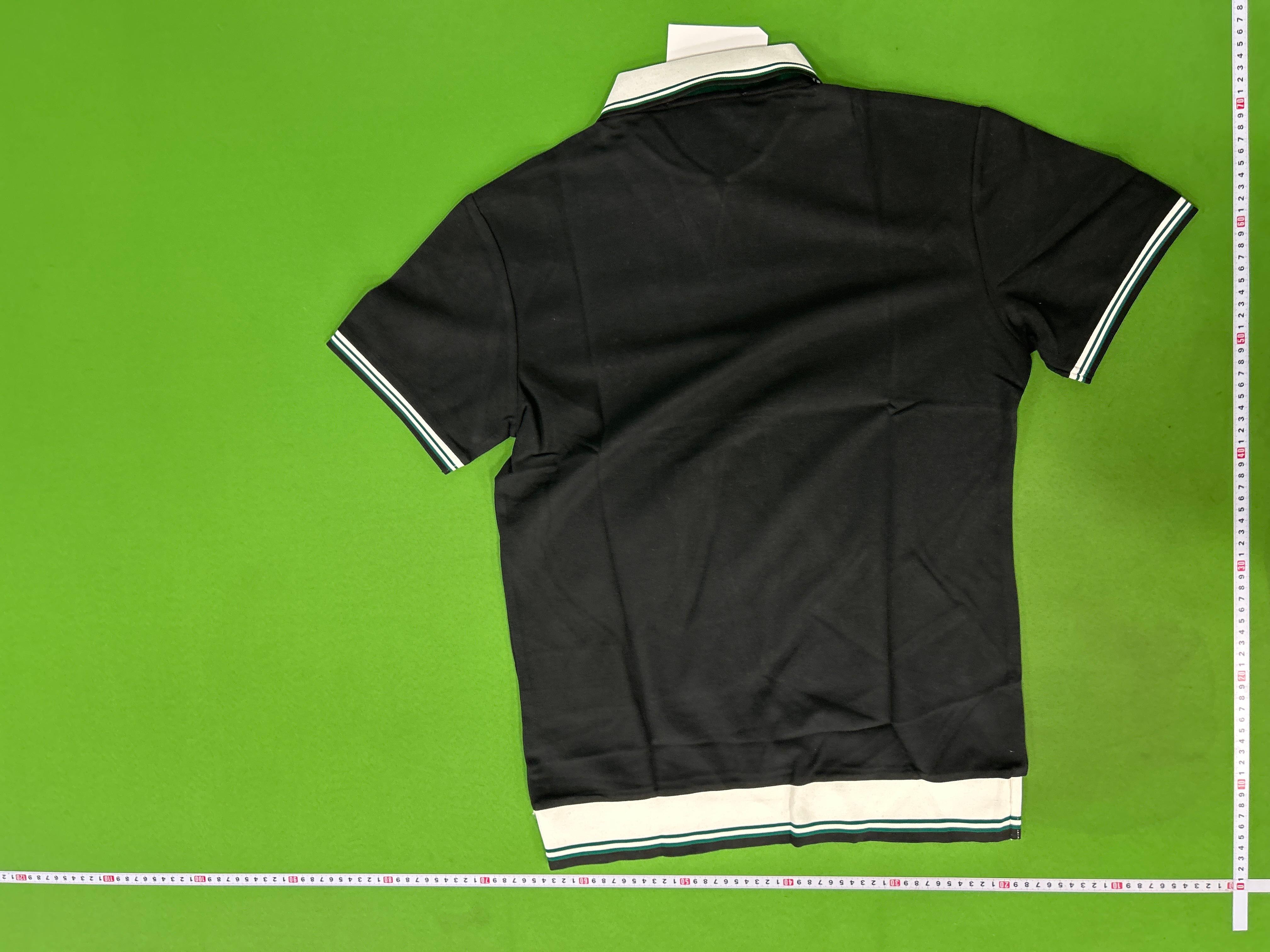 Foto QC 4 de Casablanca Boucle Stripe Polo Shirt White Green
