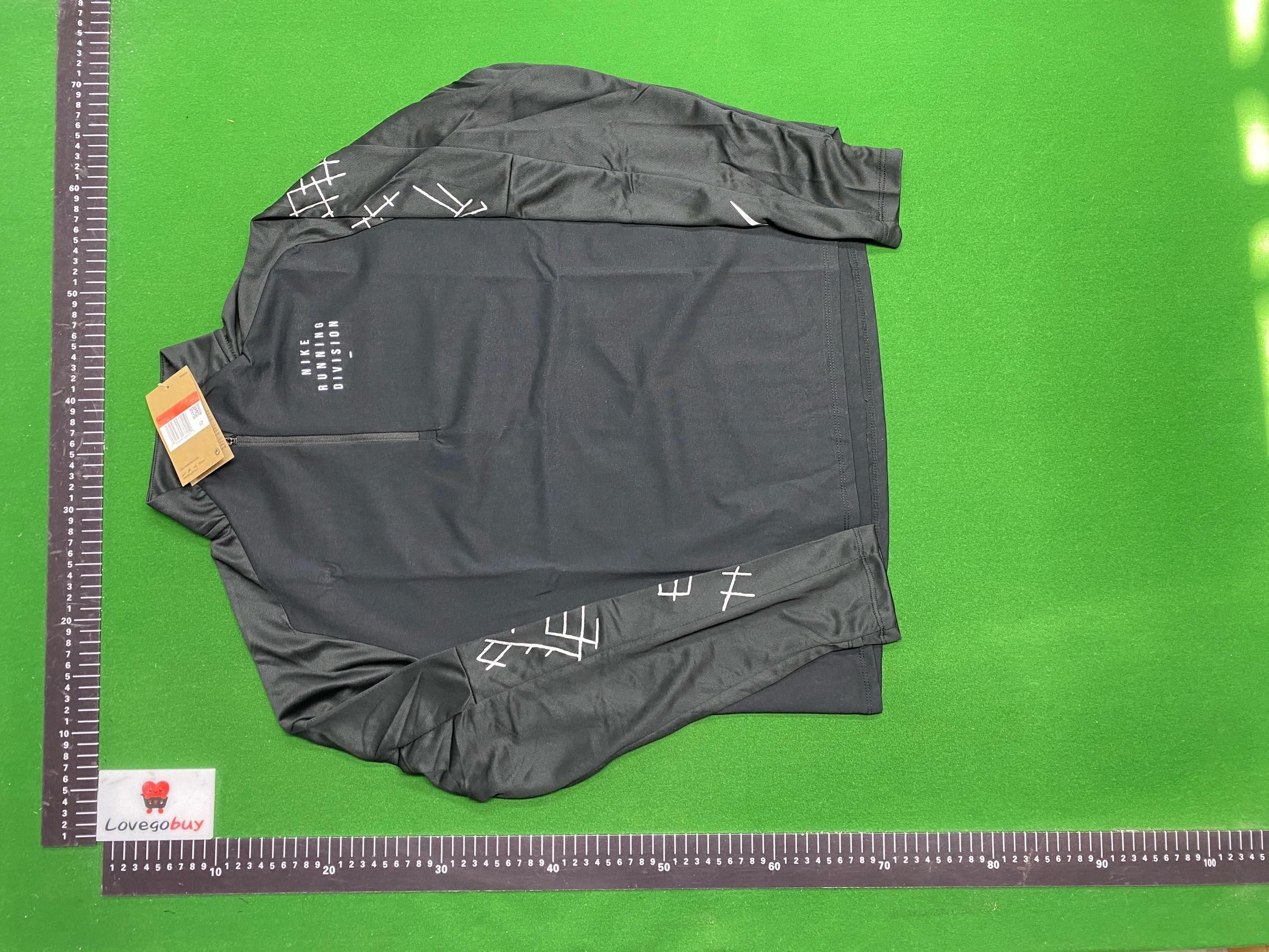 Foto QC 8 de Nike Running Division Shirt Half-Zip Graphic Black