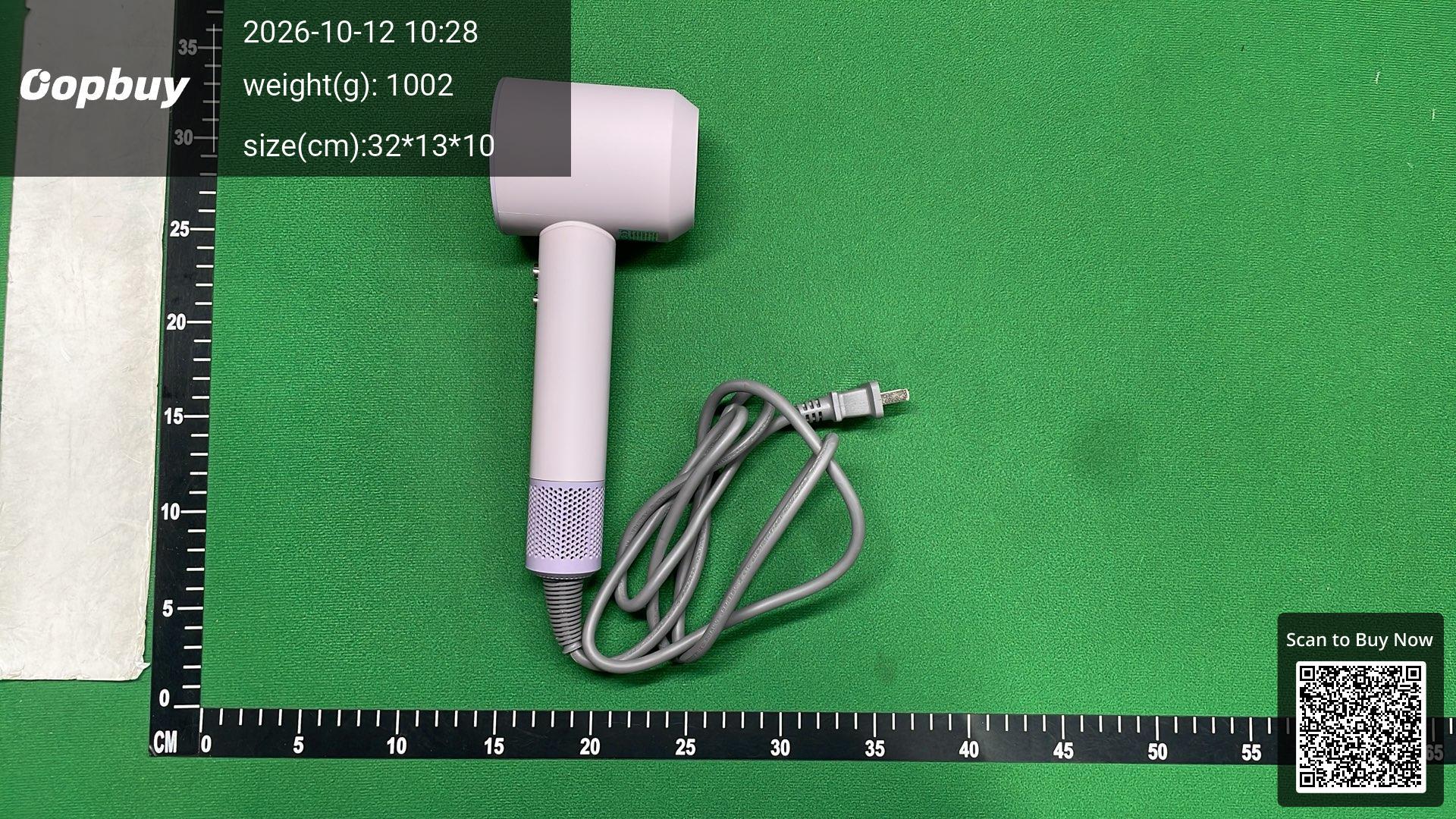 Foto QC 1 de Other Bladeless High-Speed Hair Dryer White Silver